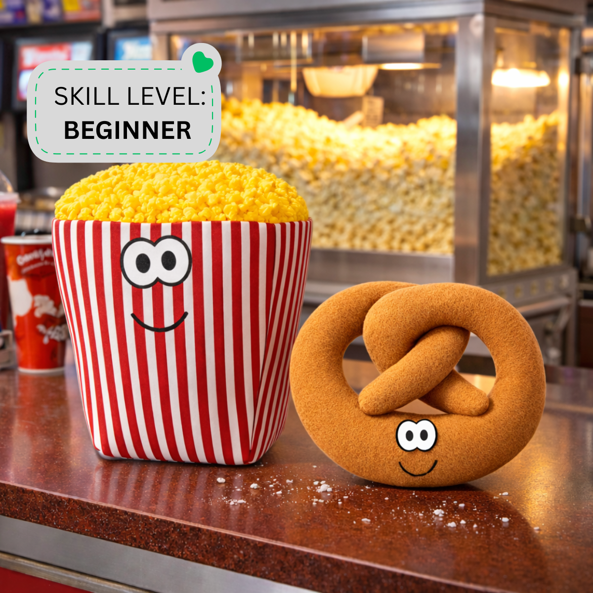 plush popcorn pretzel food patterns.png