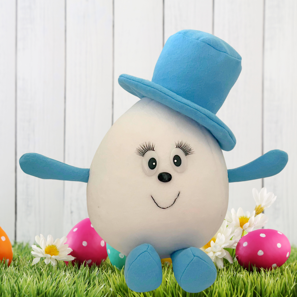 Sew This Adorable Plush Egg Doll Sewing Pattern Sew Cute Patterns