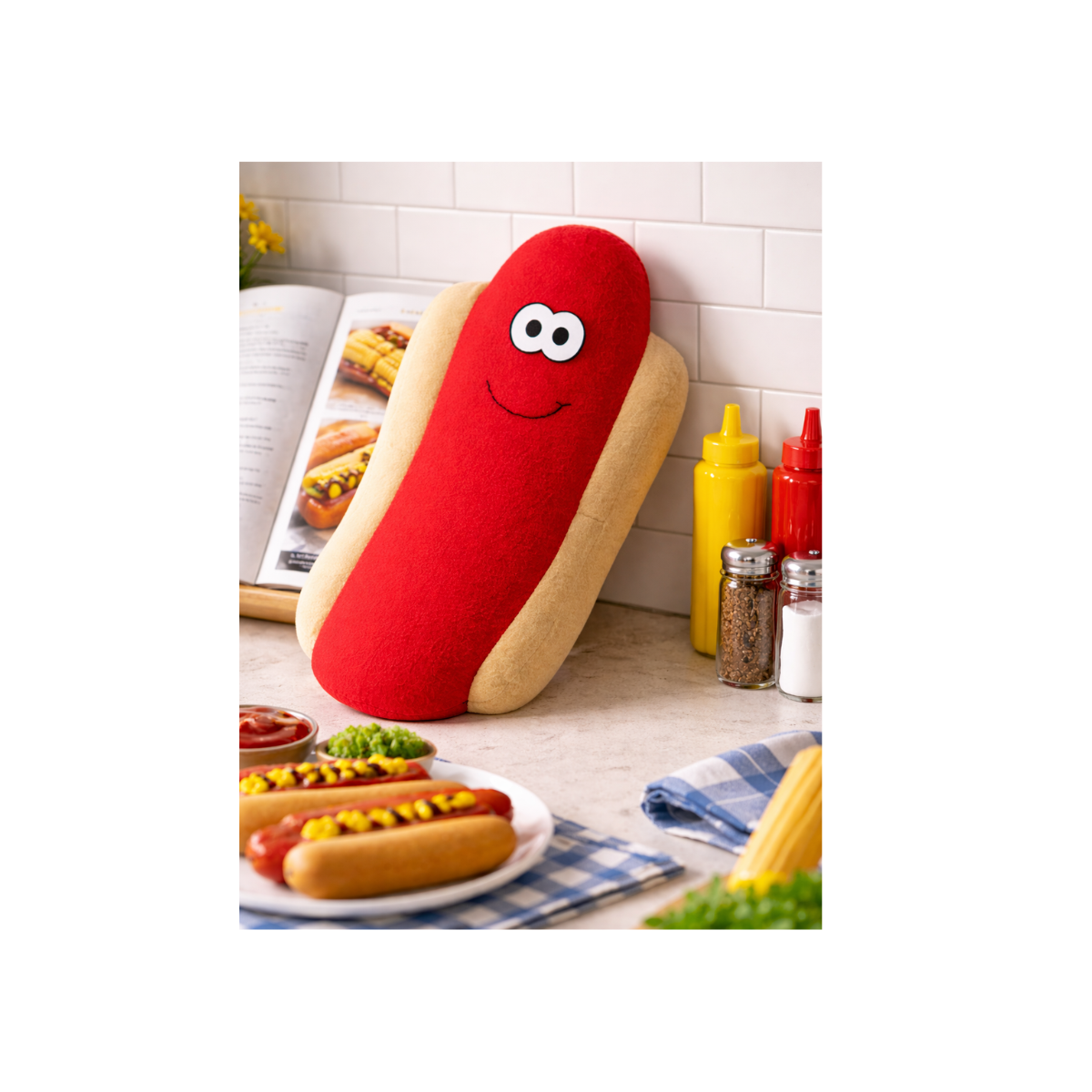 hot dog food pattern.png