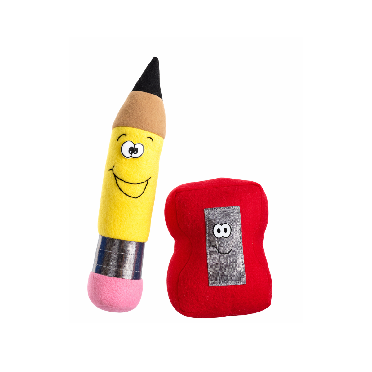 Plush Pencil and Pencil Sharpener Sewing Pattern Set