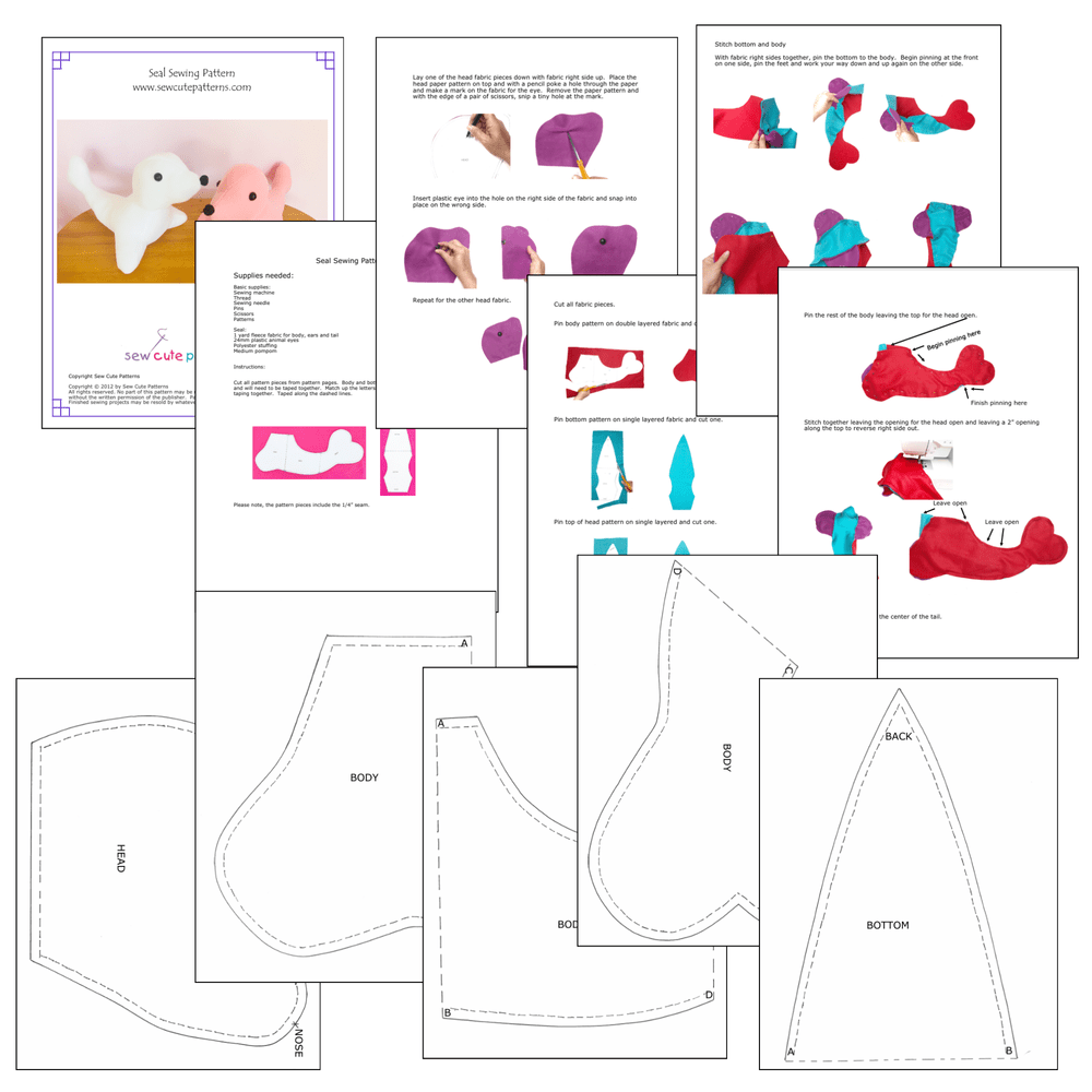 DIY Thanksgiving Turkey Sewing Pattern — Sew Cute Patterns