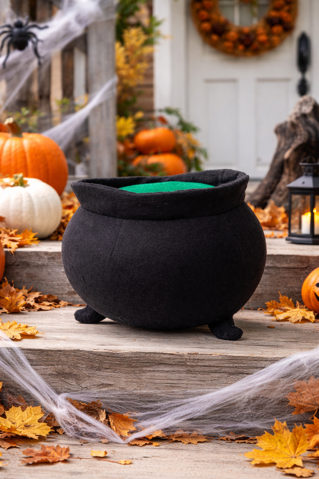 DIY cauldron Halloween pattern