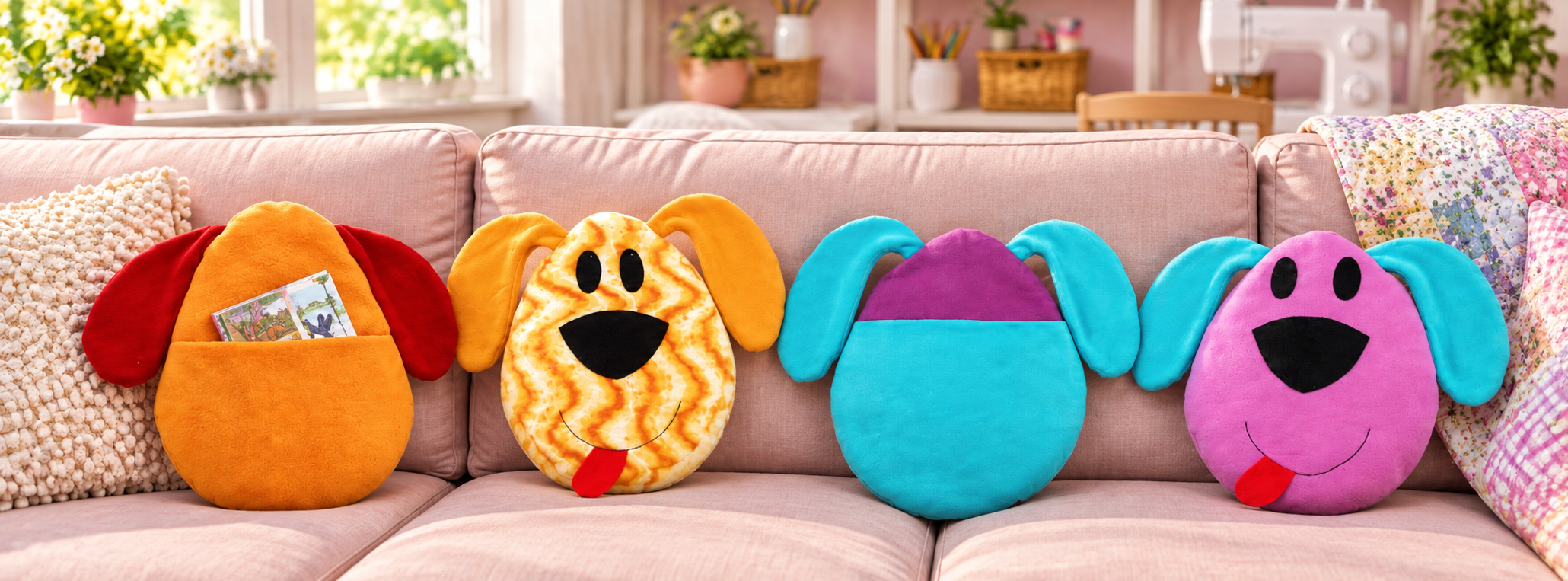 Simpple Patterns Free Pillow Pattern – DIY Reading Pillow or Pajama Pocket Pillow — Sew ...
