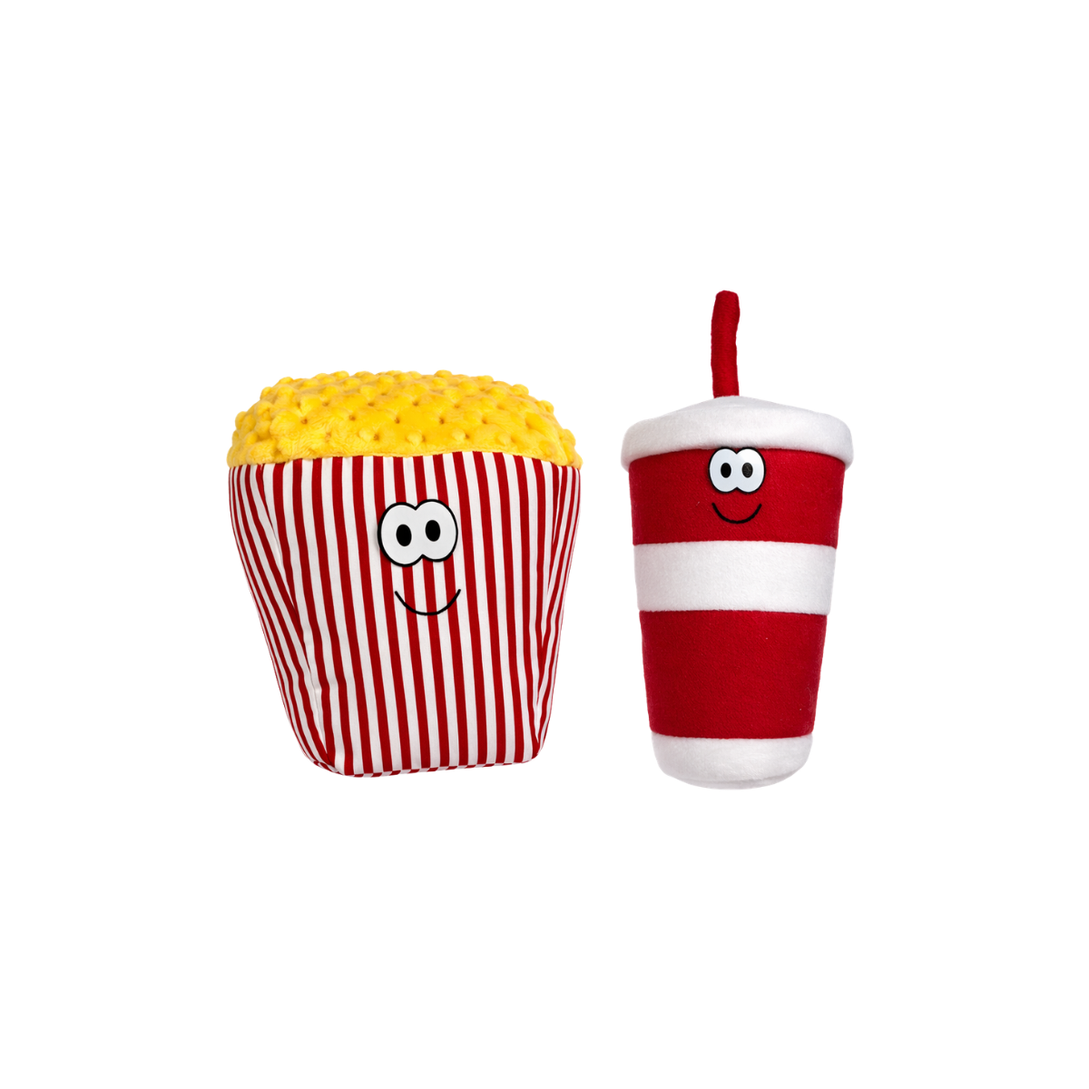 Popcorn Bucket and Soda Plush Sewing Pattern