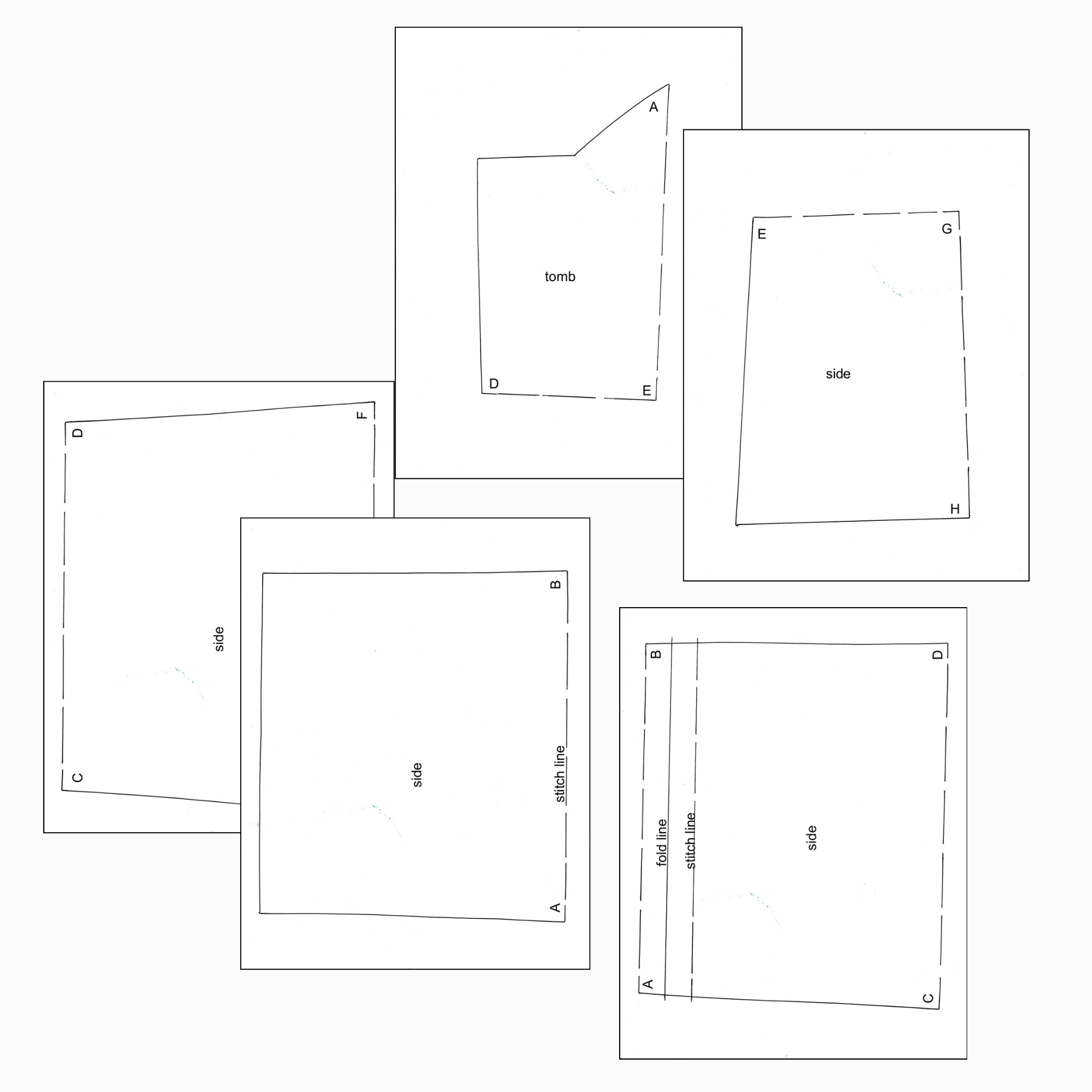 Plush Skull and Bone Sewing Pattern — Sew Cute Patterns