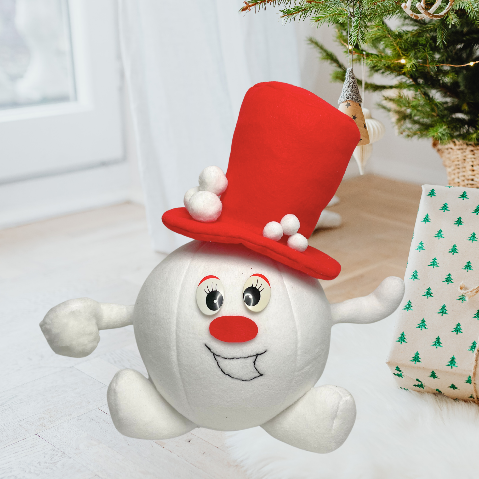Snowball Doll Sewing Pattern – Sew a Cute Winter Plushie — Sew Cute ...