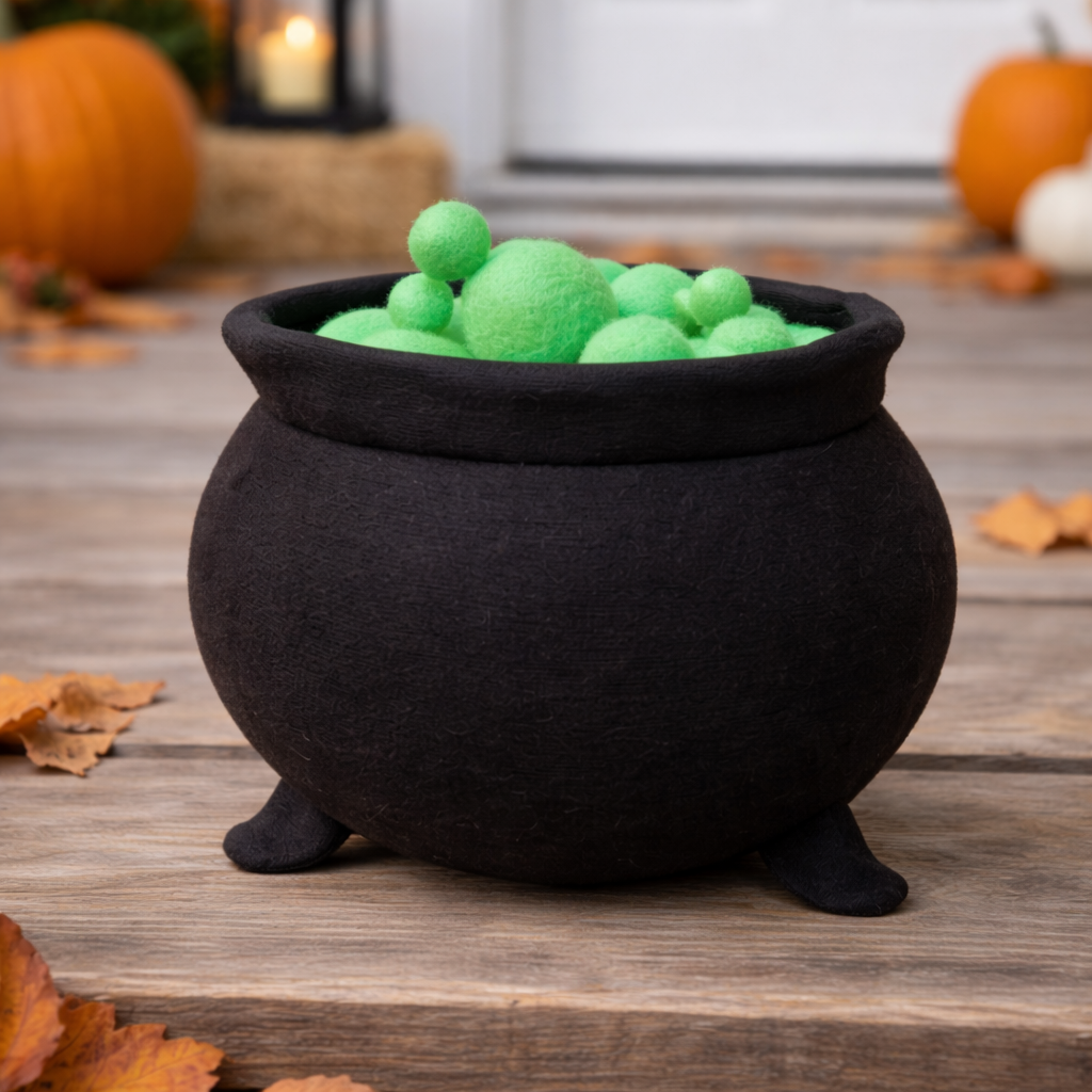 halloween cauldron pattern