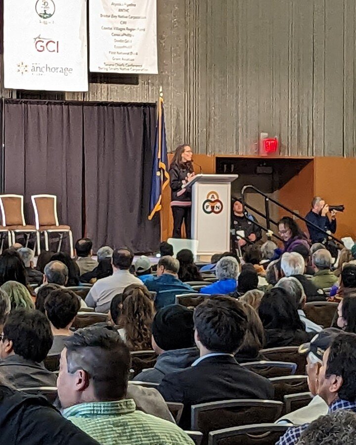 It was such a pleasure to attend the Alaska Federation of Natives convention these last few days where I was able to listen and learn from some great speakers as well as browse some amazing creations from our Alaska native community. It was a great t