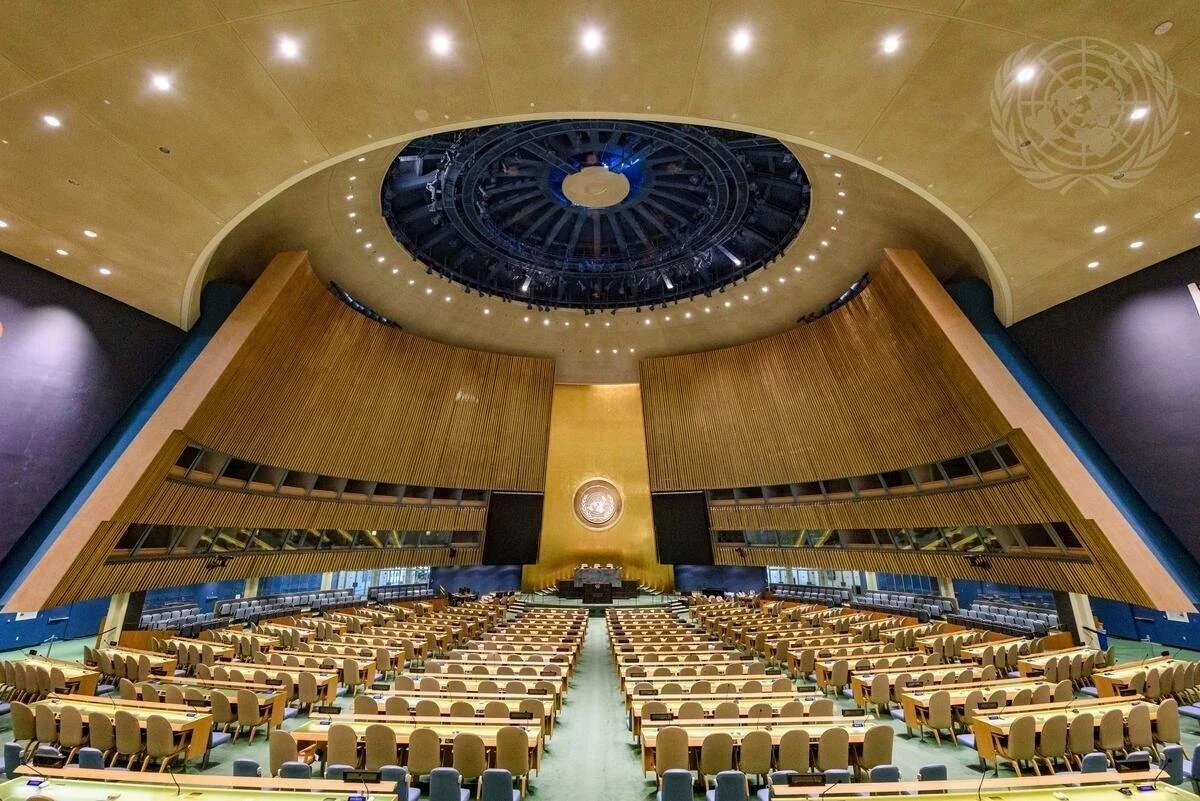 United Nations assembly hall