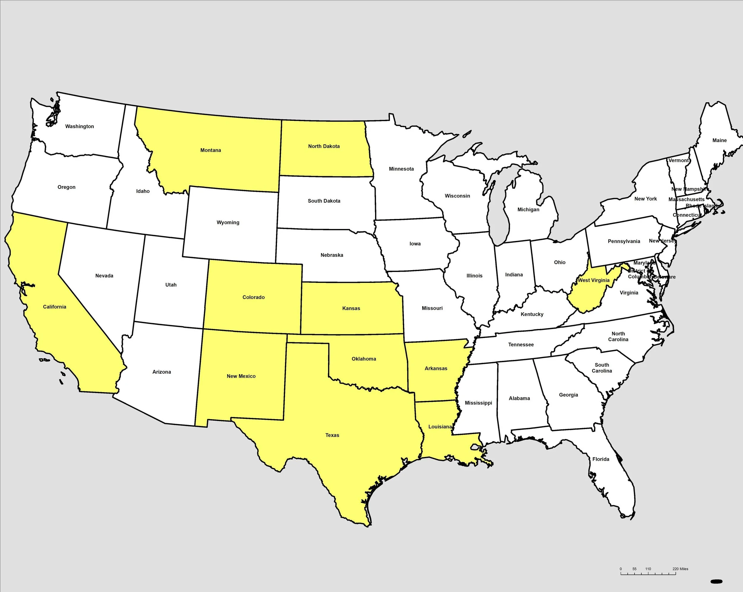 ERGF States