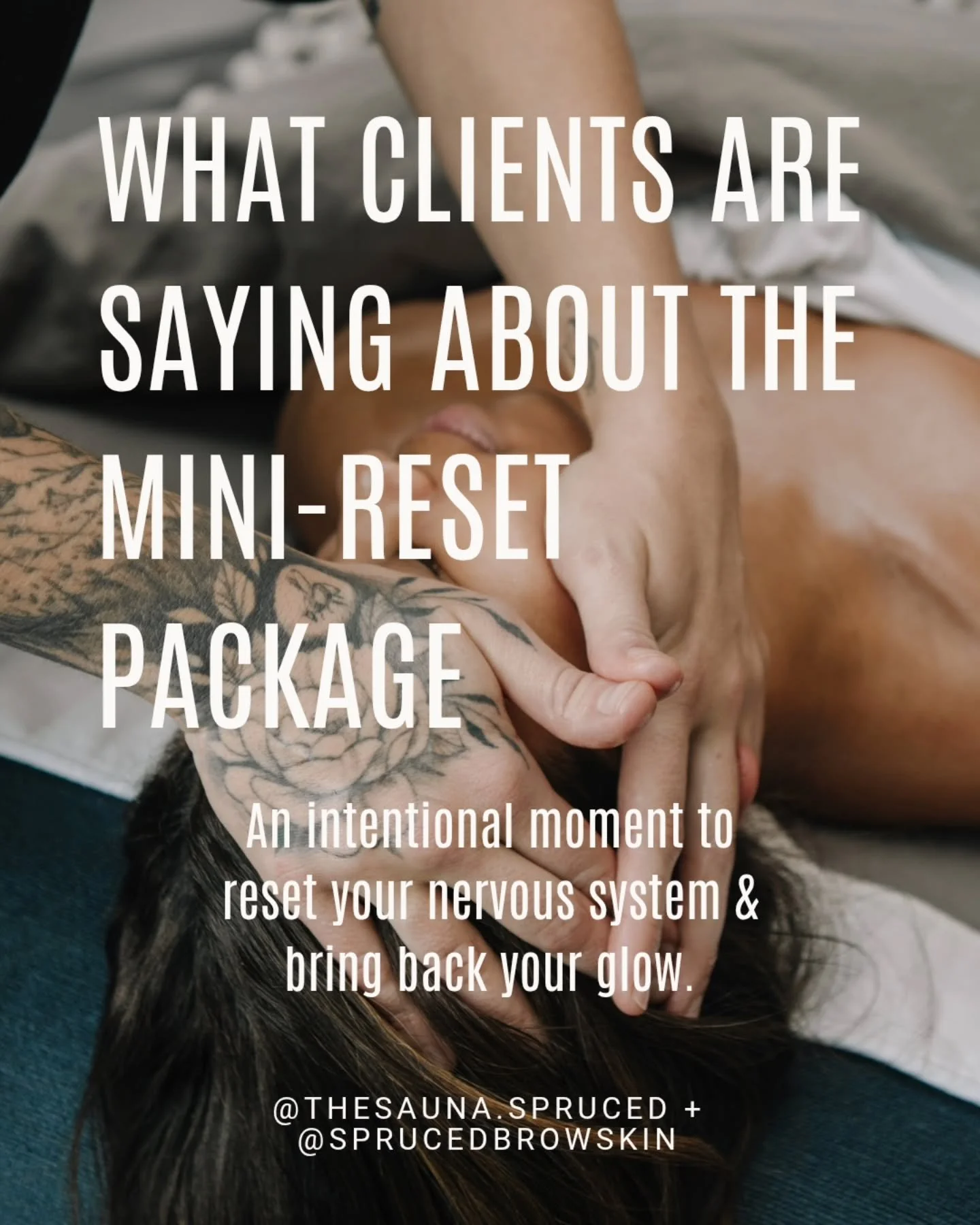 The Mini-Reset had been so popular! Should we bring it back as a full-time menu option? ✨️ Comment below if you would like to experience this heavenly duo!

#minireset 
#spaexperience 
#mnspa 
#twincitieswellness 
#stpaulskincare