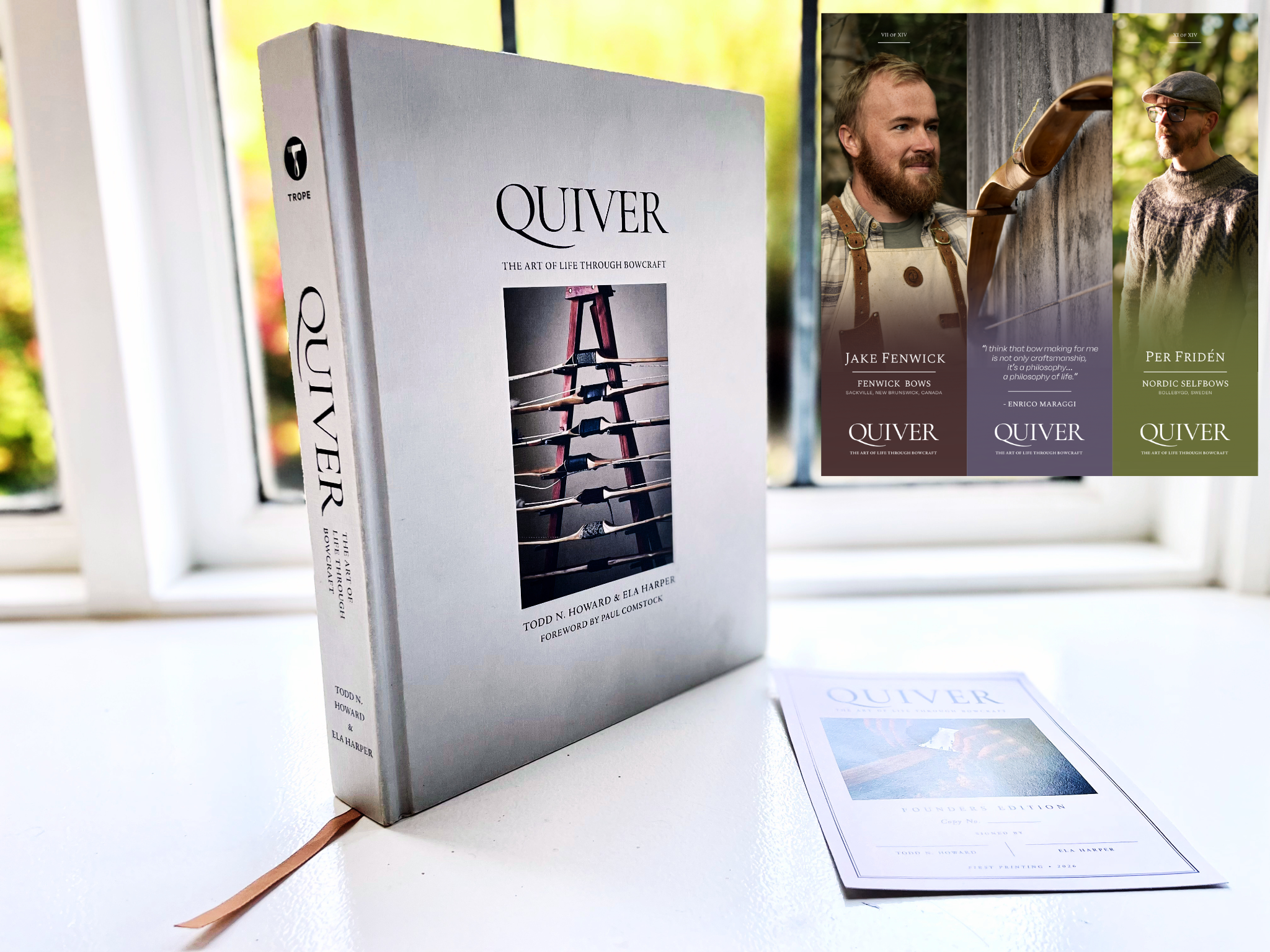 Quiver Bundle: Book, Signed Bookplate, and Bookmark set