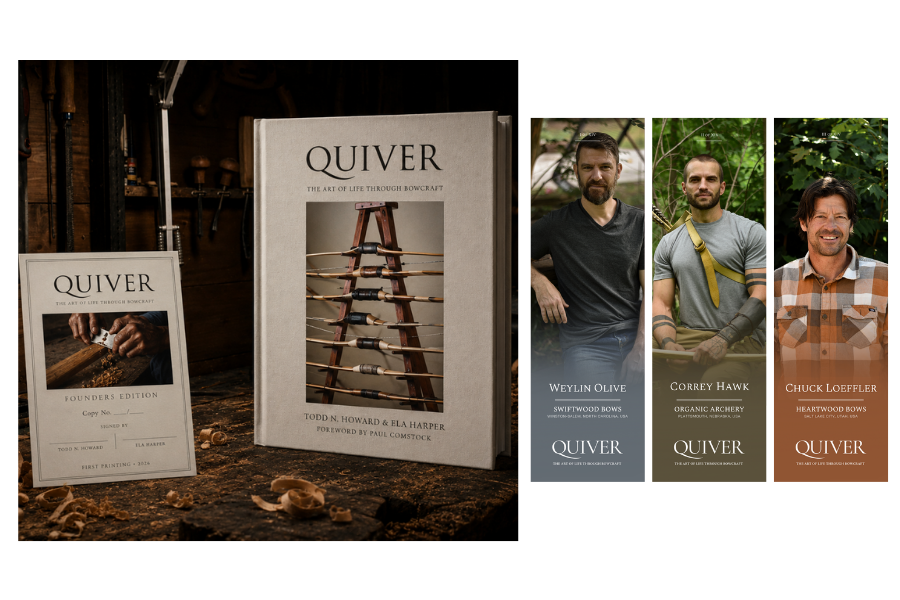 Quiver Bundle: Book, Signed Bookplate, and Bookmark set