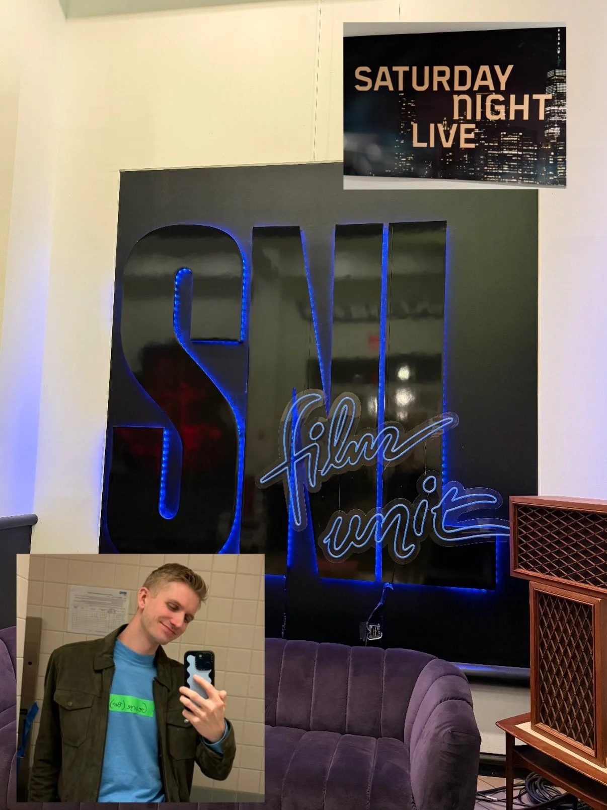 SNL Season 51 🥹✨🎬
I don&rsquo;t always post about this because I can&rsquo;t get a ton of pictures on set but I got to work on 9 episodes of Saturday Night Live this season. Sometimes on screen as a body double or background, and always standing in