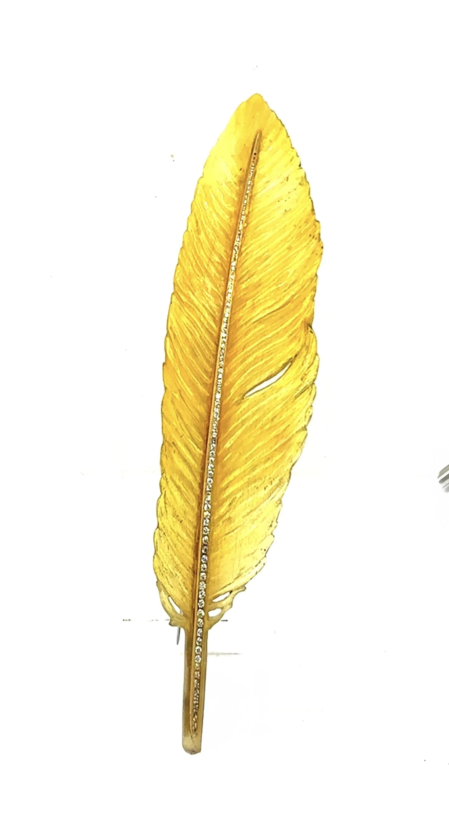 Feather Brooch