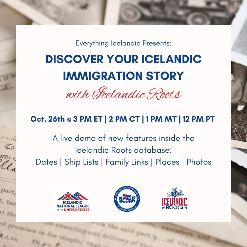 Discover Your Icelandic Immigration Story with Icelandic Roots