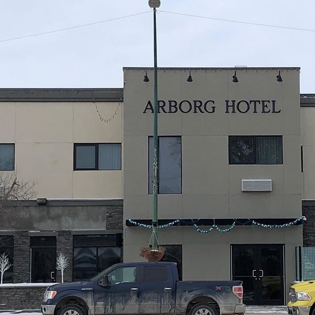 The Arborg Hotel has some rich history. 
The current building is the 3rd Arborg Hotel to stand in its location.  The first two were taken by fires. The first hotel, built sometime around 1911, went up in flames in 1917, and a second one was built tha