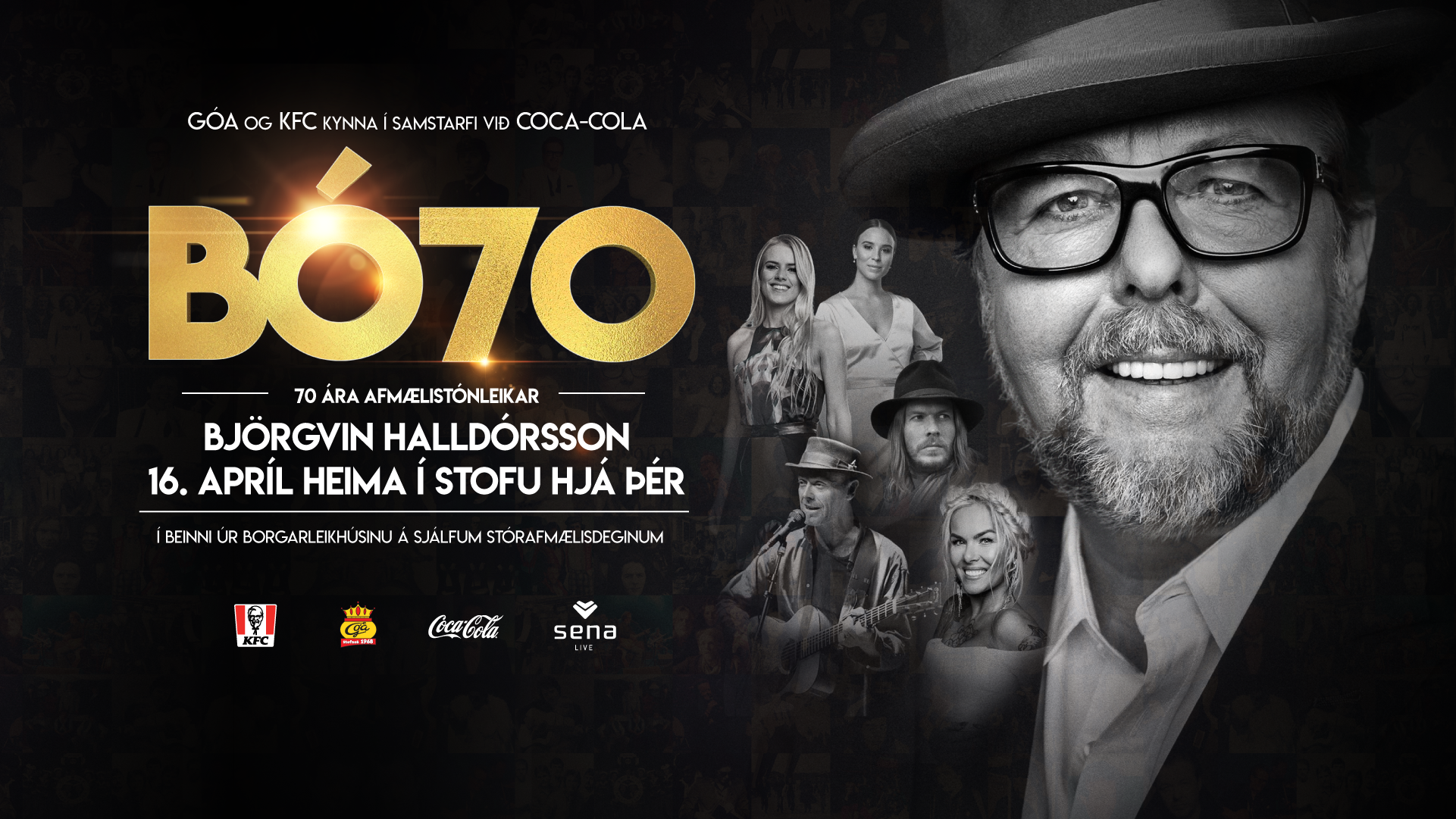 Bó 70 - Bó Halldórsson Livestream Concert