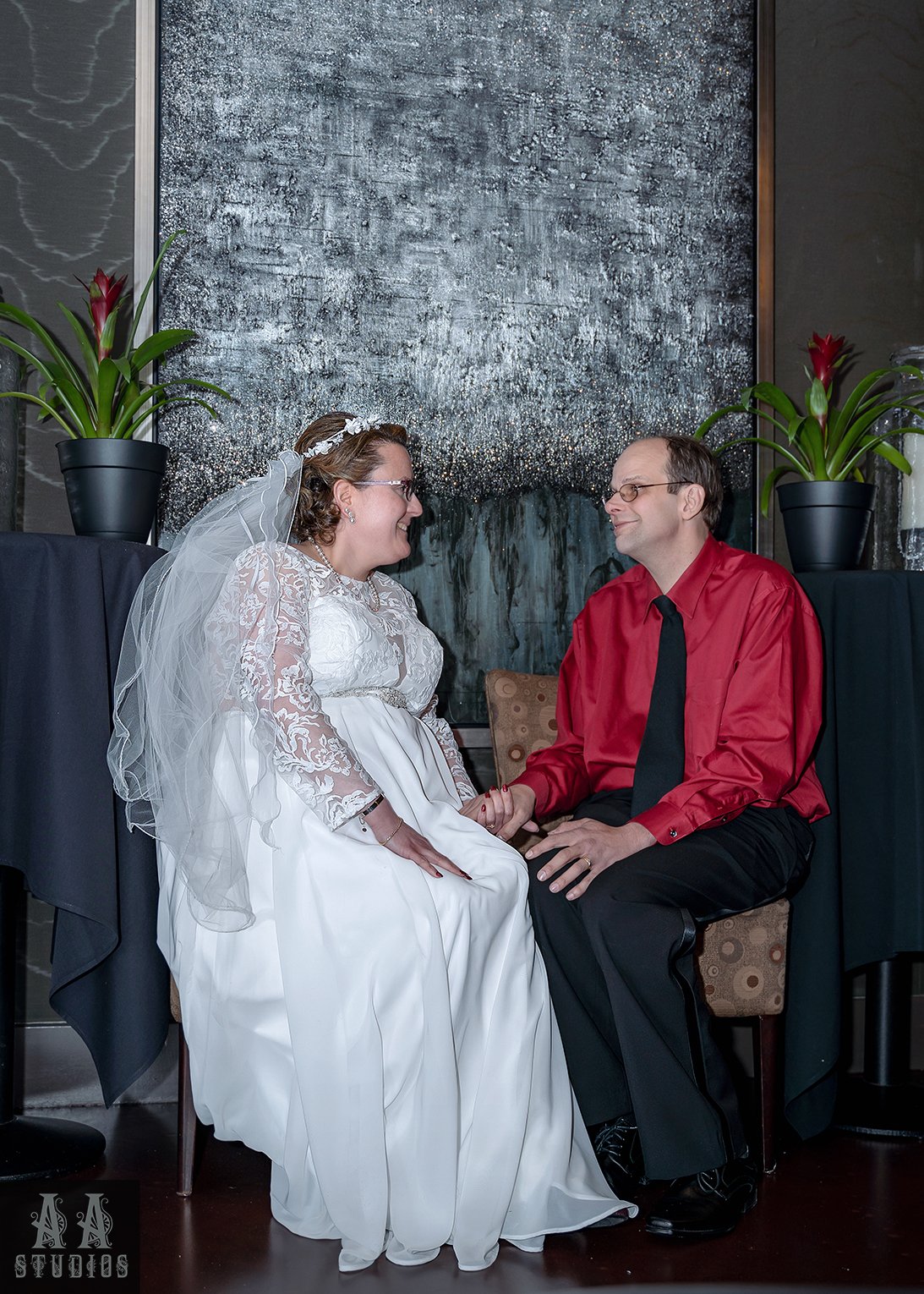 Professional wedding photography at Capital prime Lansing MI