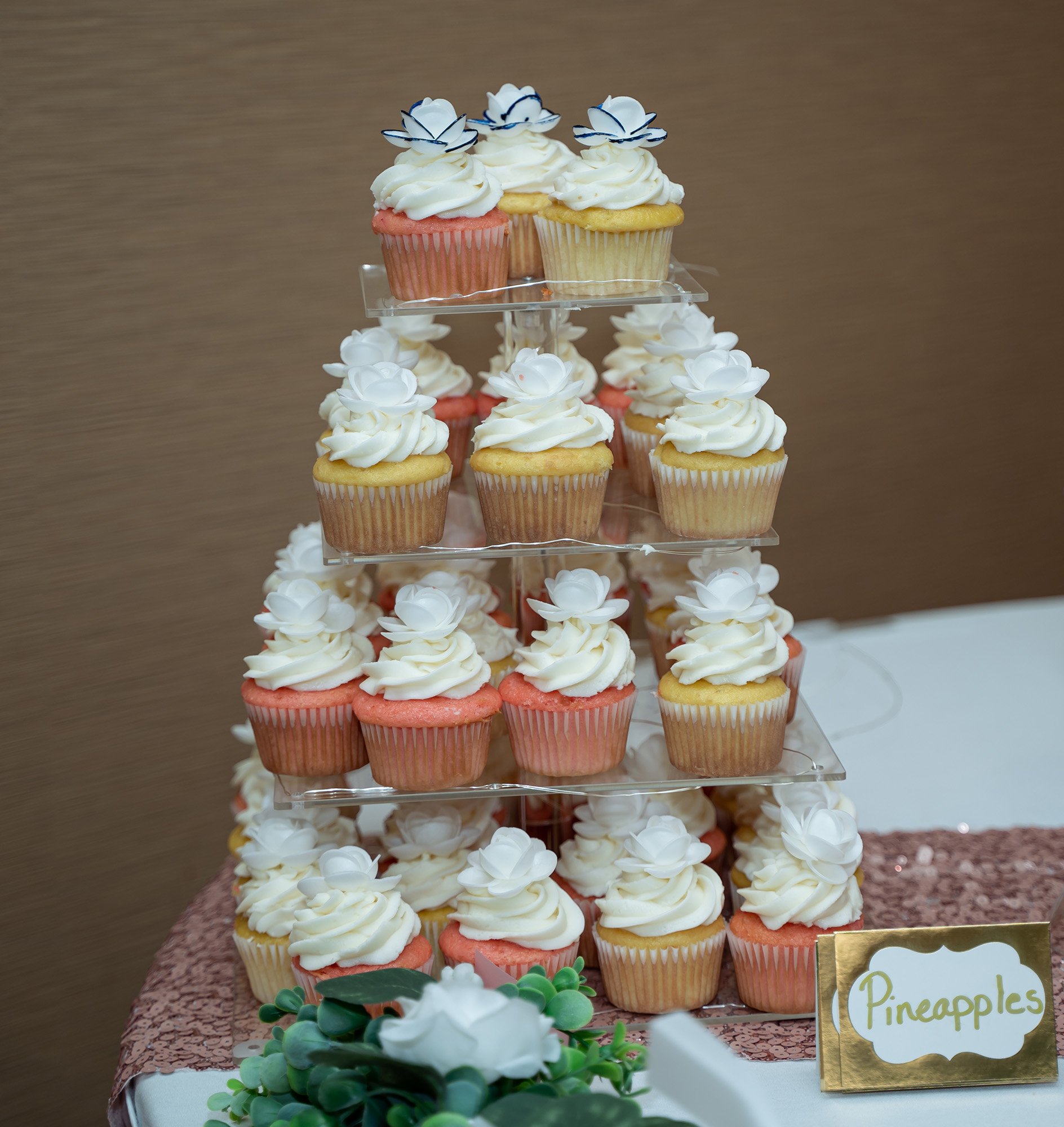 wedding cupcakes tower