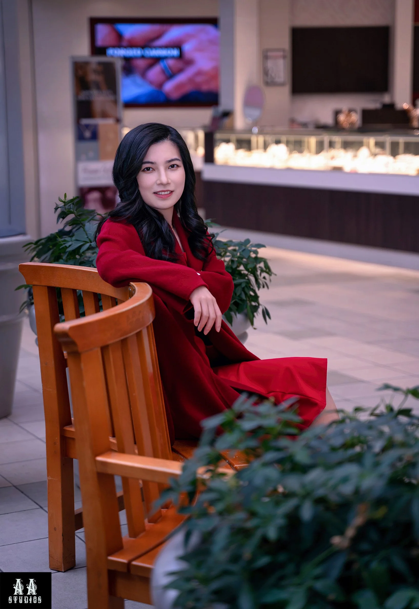 Creative Portraits in the Meridian Mall Okemos MI