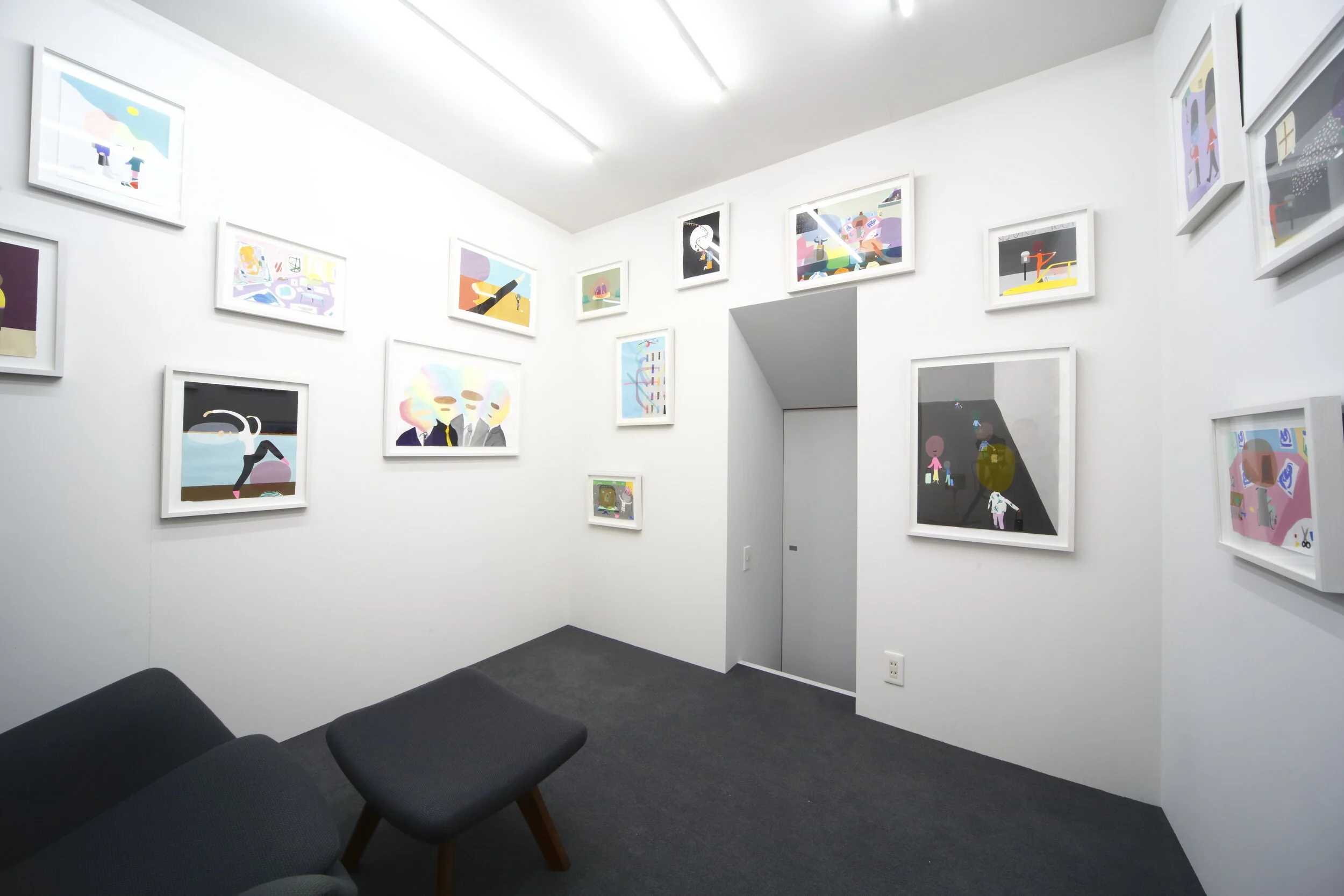 Peter McDonald Works on Paper exhibition, 2015