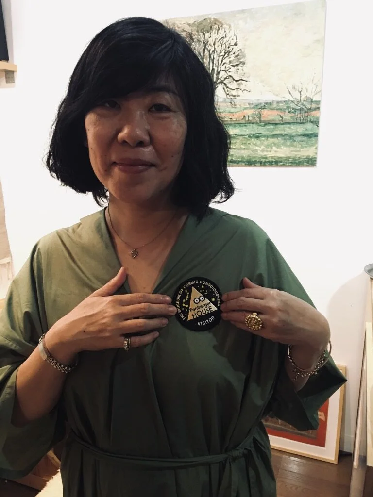 Writer Banana Yoshimoto in the house, 2019.