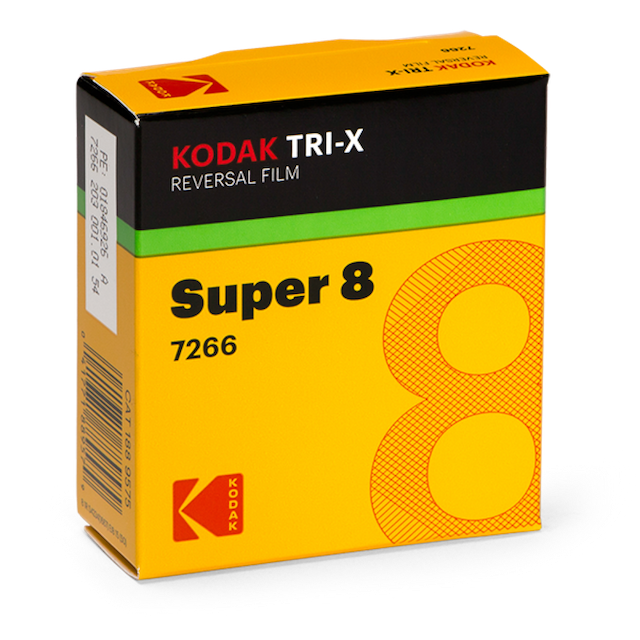 KODAK Tri-X B&W Reversal Super 8 + Process + Scan