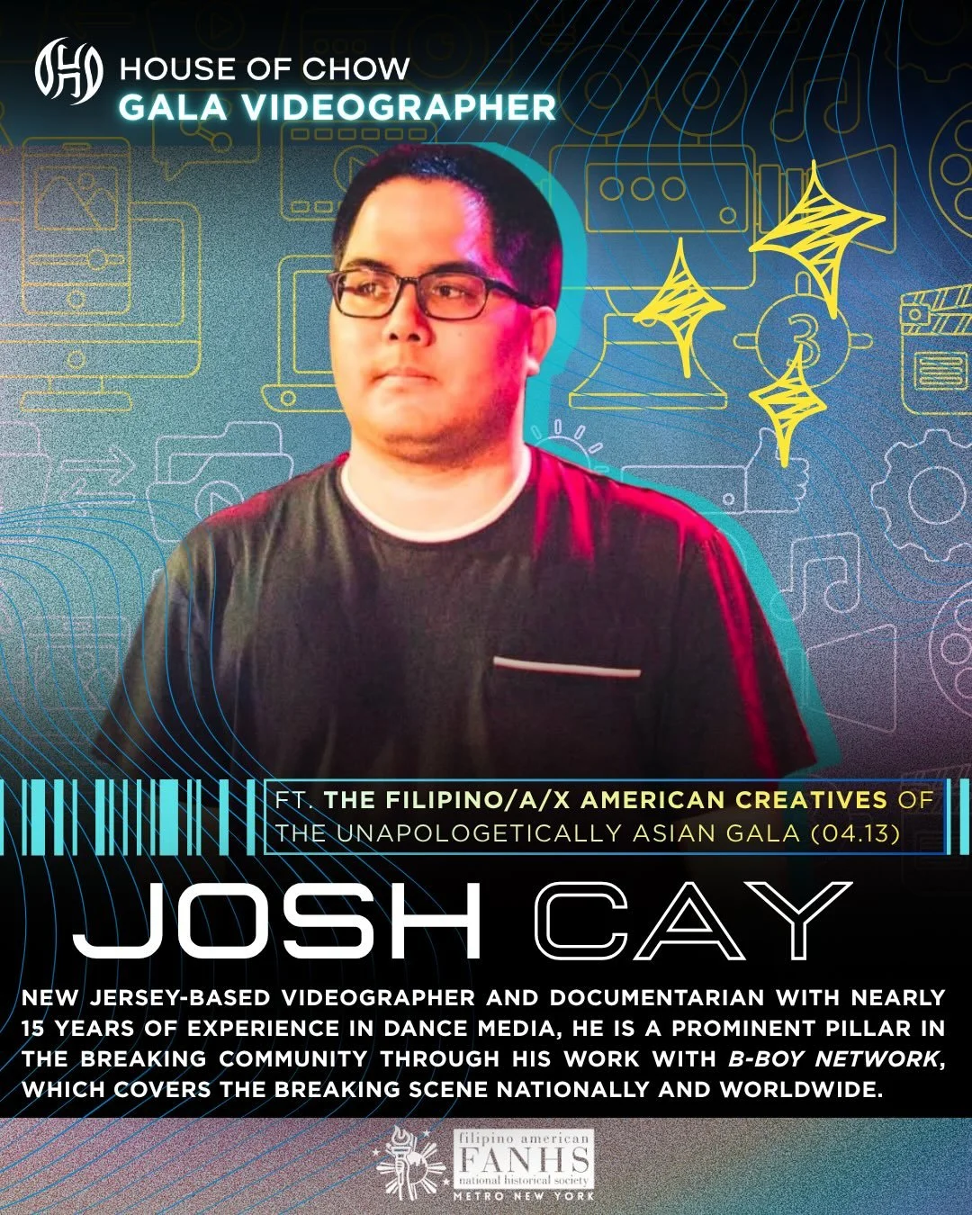 in collaboration with @House.of.Chow&rsquo;s Unapologetically Asian Gala on Monday, April 13th, we&rsquo;re honored to serve as a community partner, spotlighting and celebrating the Gala&rsquo;s Filipino/a/x American artists and creatives who are mak