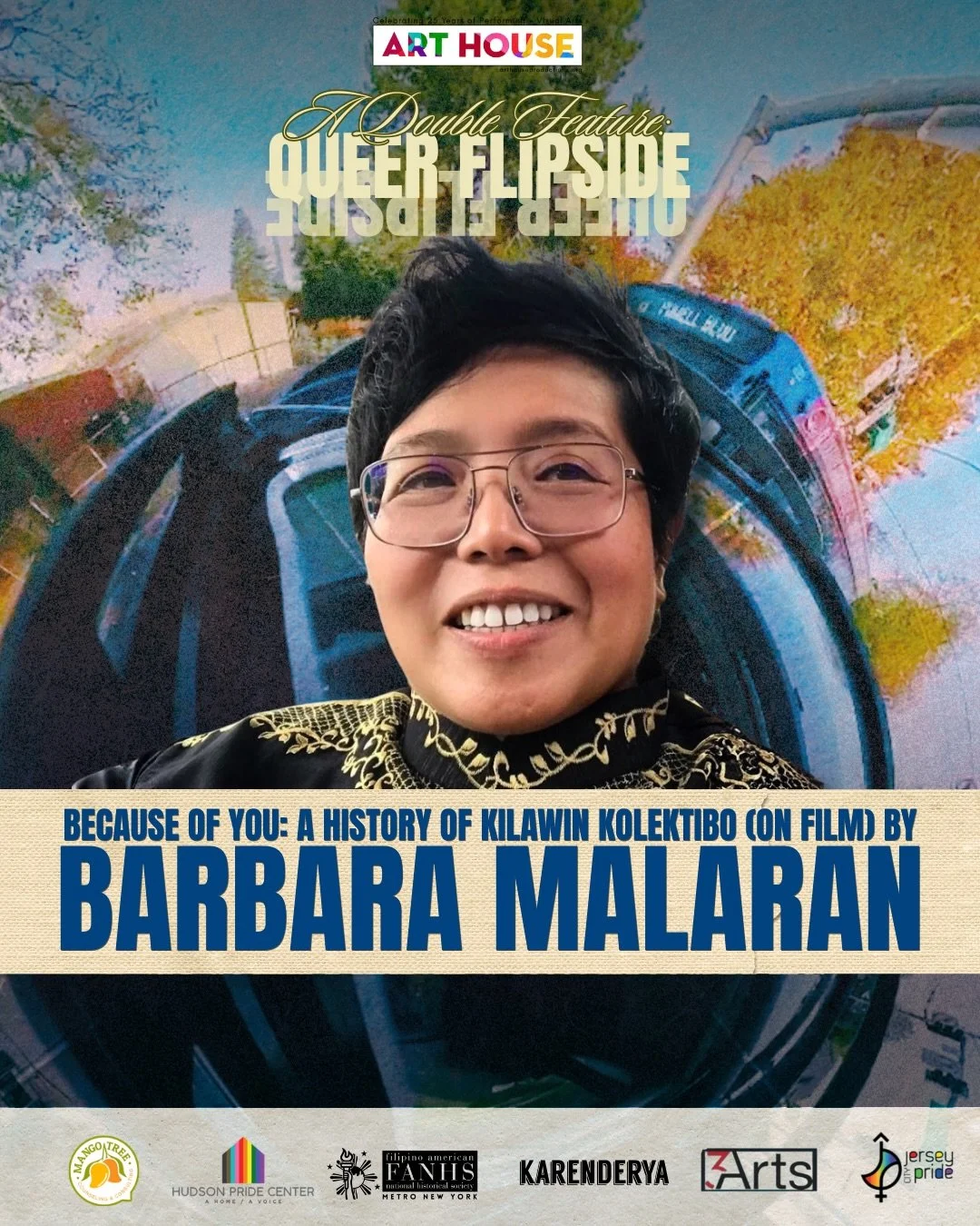 📽️🎞️ An interdisciplinary artist whose work celebrates autobiographical stories of community, Barbara Malaran was a key member of Kilawin Kolektibo, a vibrant Pinay lesbian collective active in 90s NYC, capturing the heartbeat of the group's marche