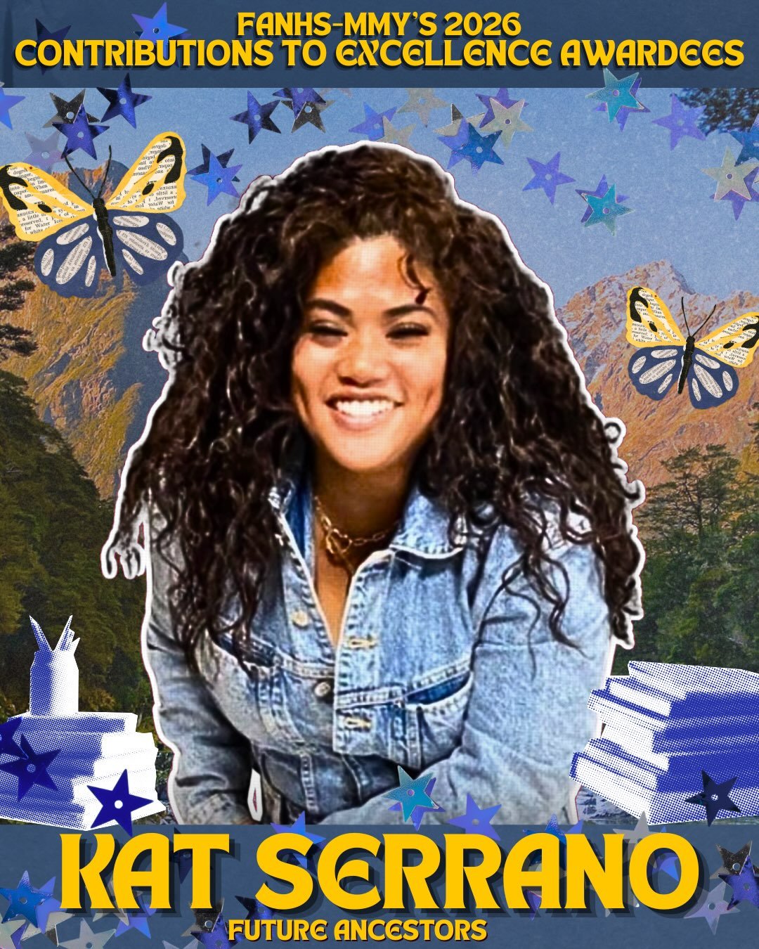 Congratulations to Kathryn "Kat" Serrano of @futureancestors.tv, FANHS-MNY's 2026 Contributions to Excellence Awardee! 🏆✨

@thekatosphere is a first-generation Filipina American storyteller and author of Kalayaan: Filipina Heroines of Worl