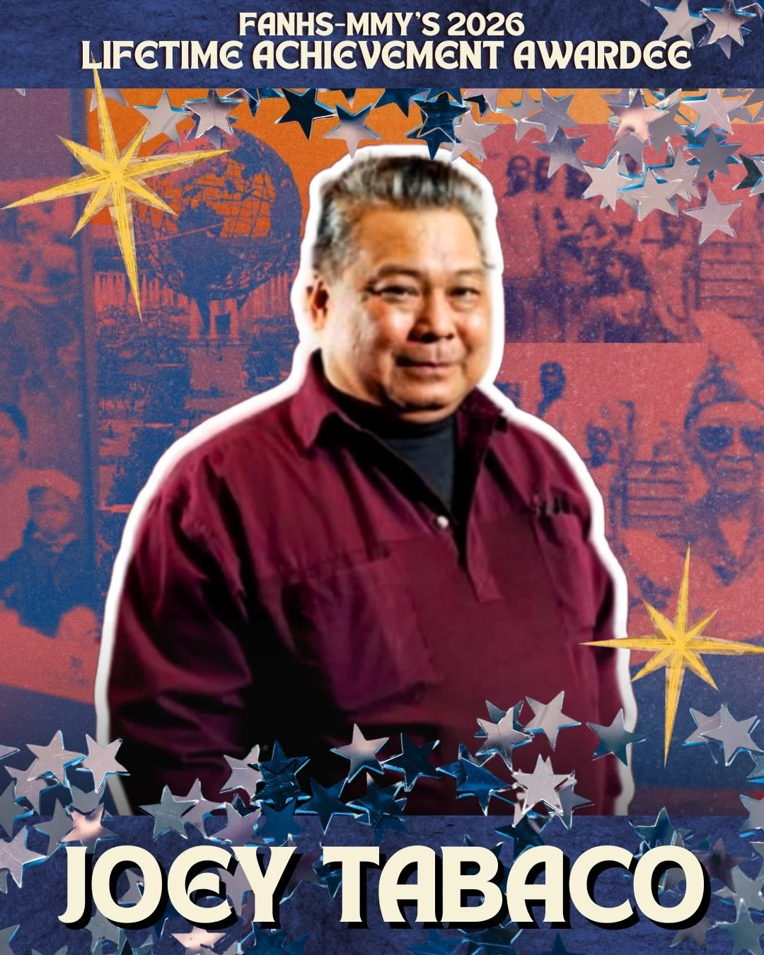 Congratulations to Joey Tabaco, FANHS-MNY's 2026 Lifetime Achievement Awardee, honored for his decades of service and dedication to building the foundations of FANHS-MNY! 🏆🇵🇭

Born and raised in Queens, Joey's path took him from the 1964-65 World'