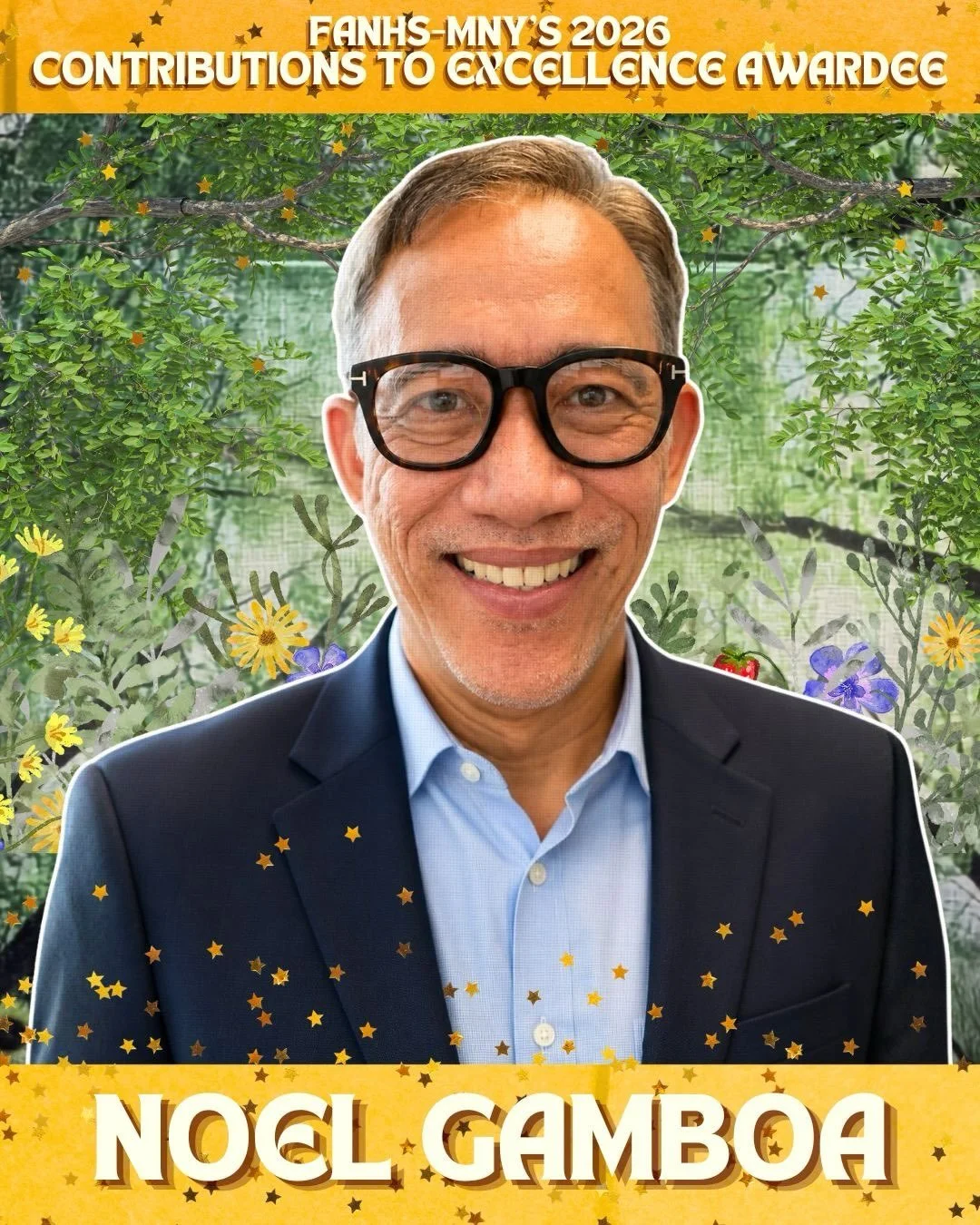 Congratulations to Noel Gamboa, FANHS-MNY's 2026 Contributions to Excellence Awardee! 🏆🇵🇭

Noel is the architect and planner behind @littlemanilaparknyc in Woodside, Queens, a new community greenspace celebrating Philippine heritage that opened in