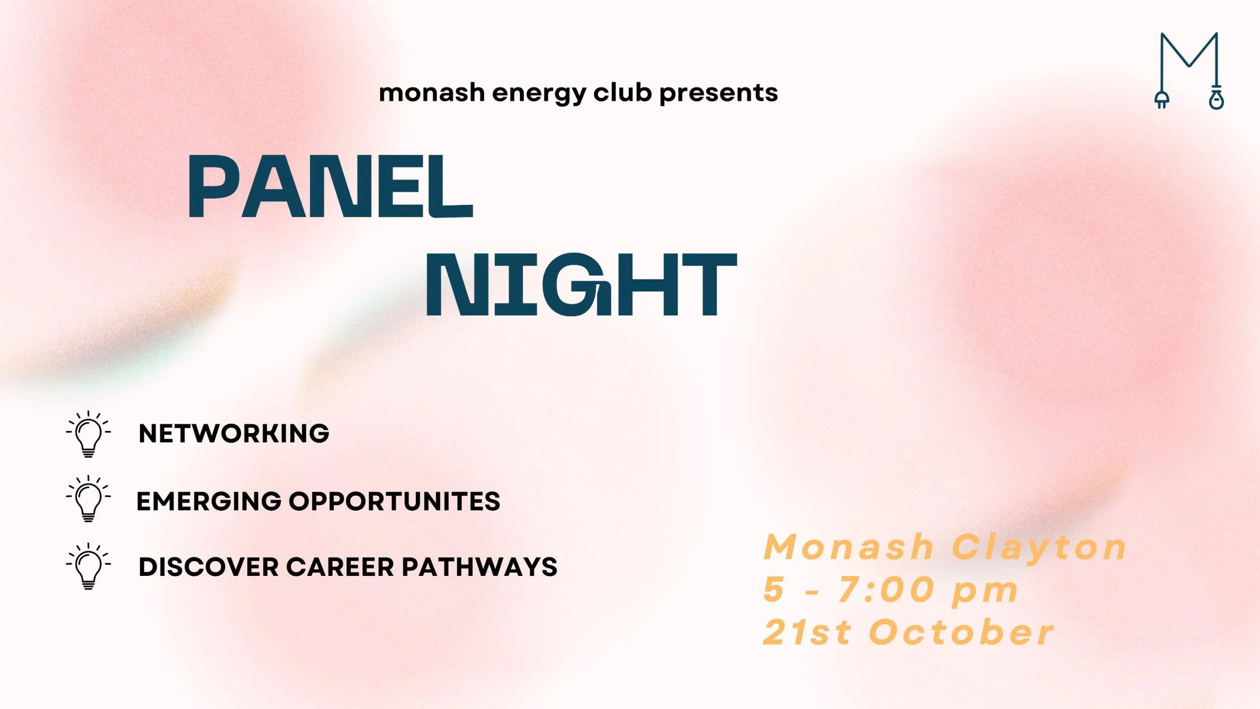 Banner for MEC's 2026 Energy Panel Night Event