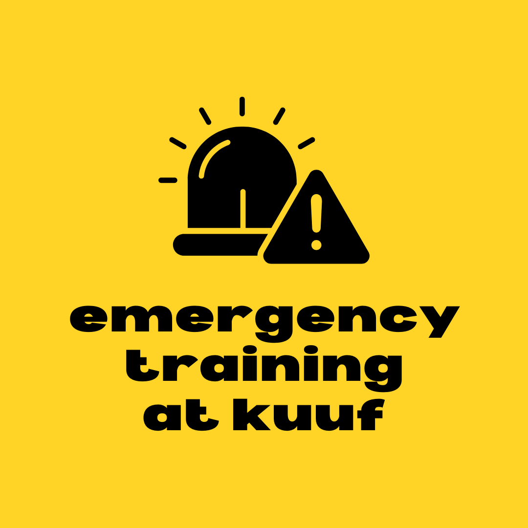 Earthquake Response and Fire Evacuation Emergency Training: Sunday, January 18 at 11:45 am
