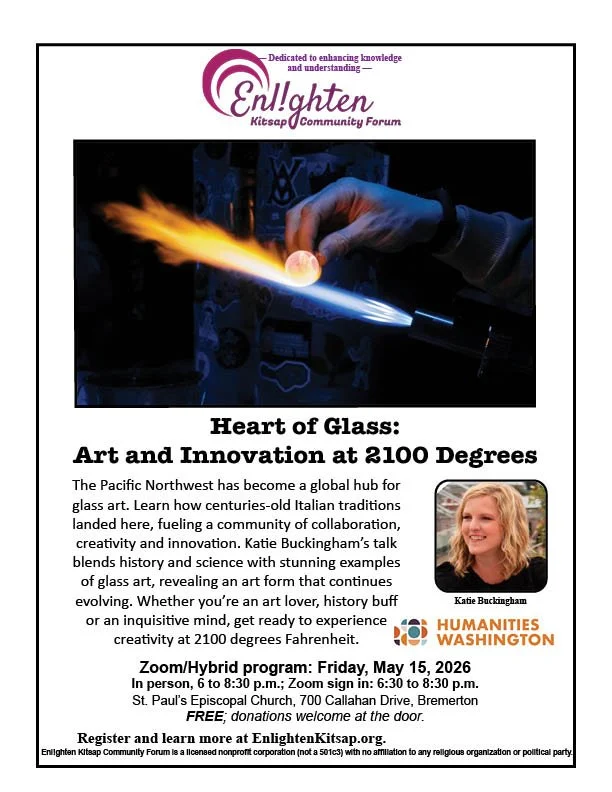 ENLIGHTEN presents: Heart of Glass: Art and Innovation at 2100 Degrees