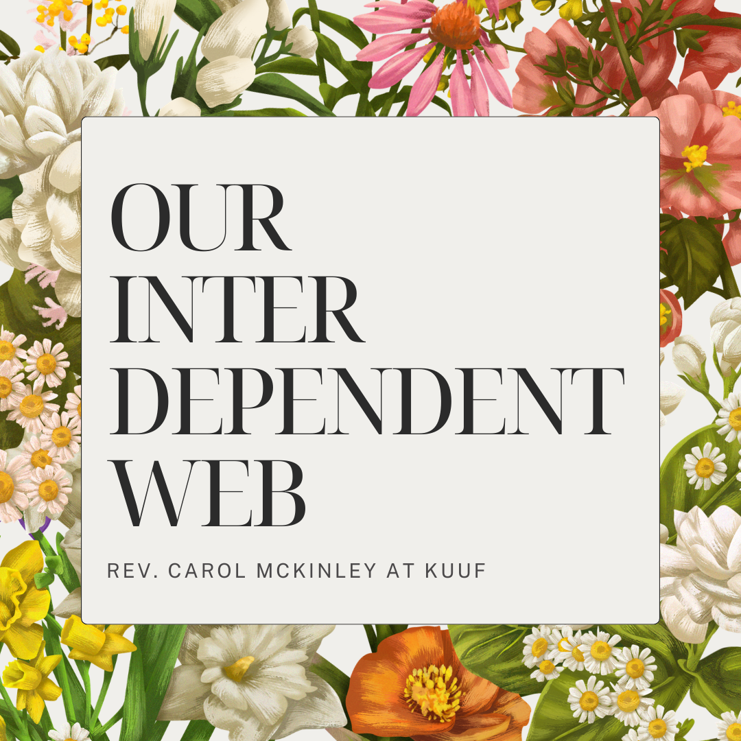 Rev. Carol McKinley presents Our Interdependent Web