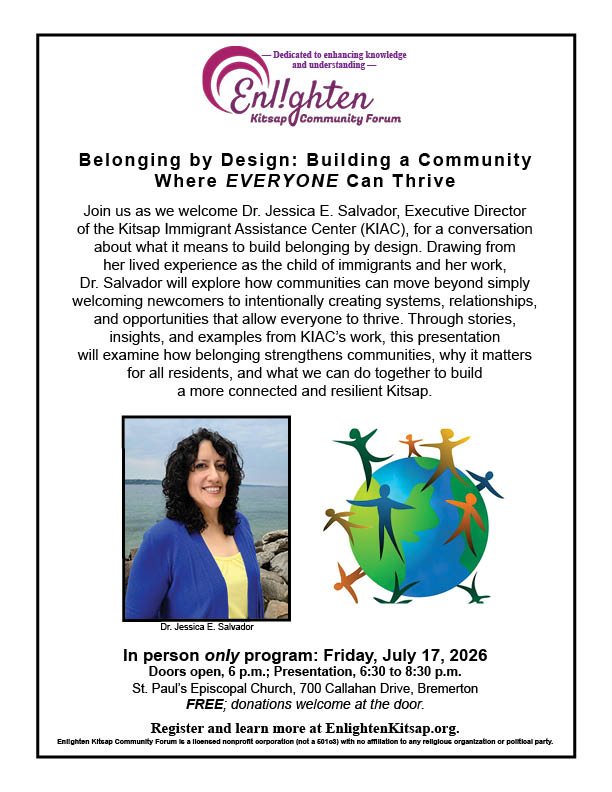 ENLIGHTEN&nbsp; presents: Belonging&nbsp; by Design: Building a Community Where EVERYONE Can Thrive: