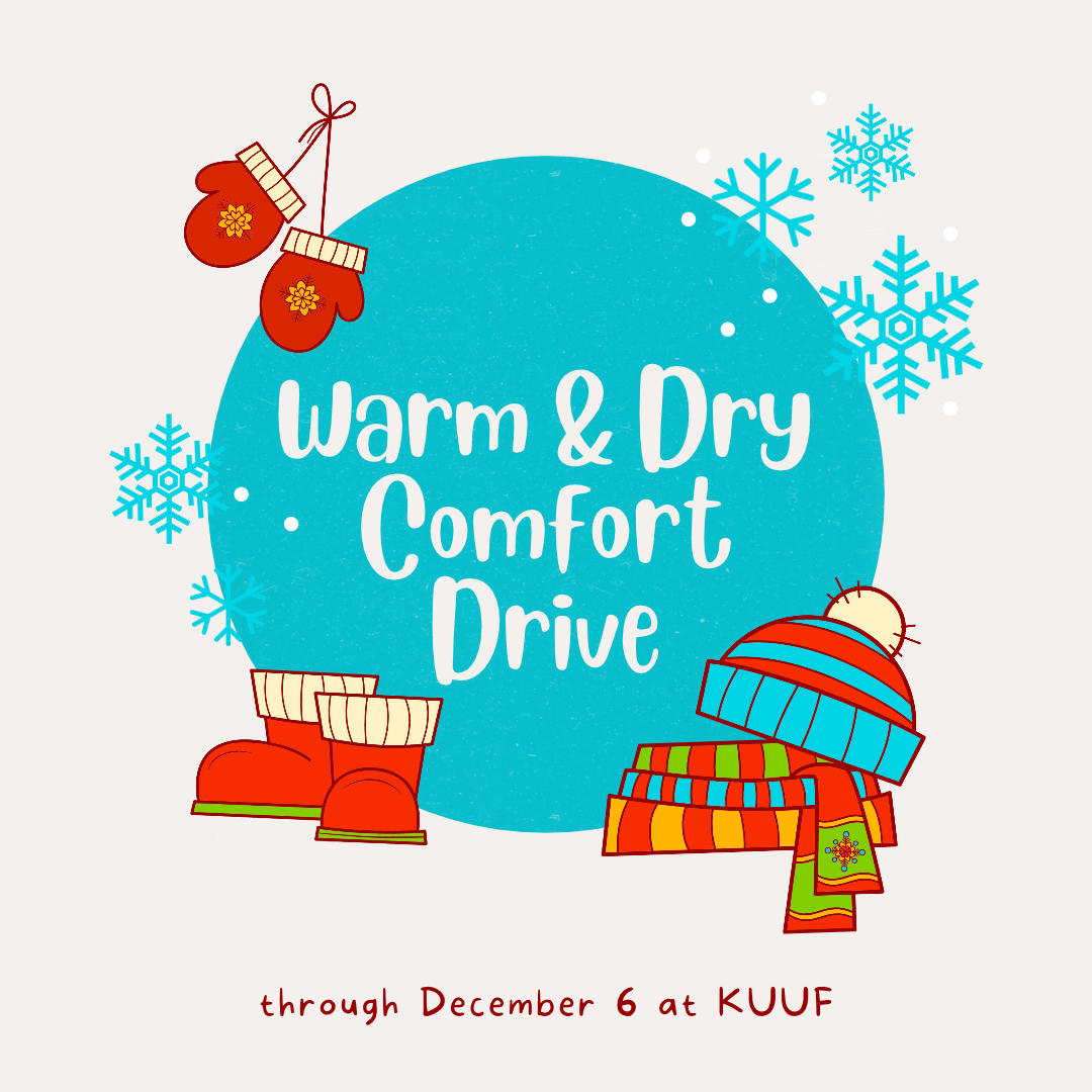 Warm &amp; Dry Comfort Drive: Now through December 6
