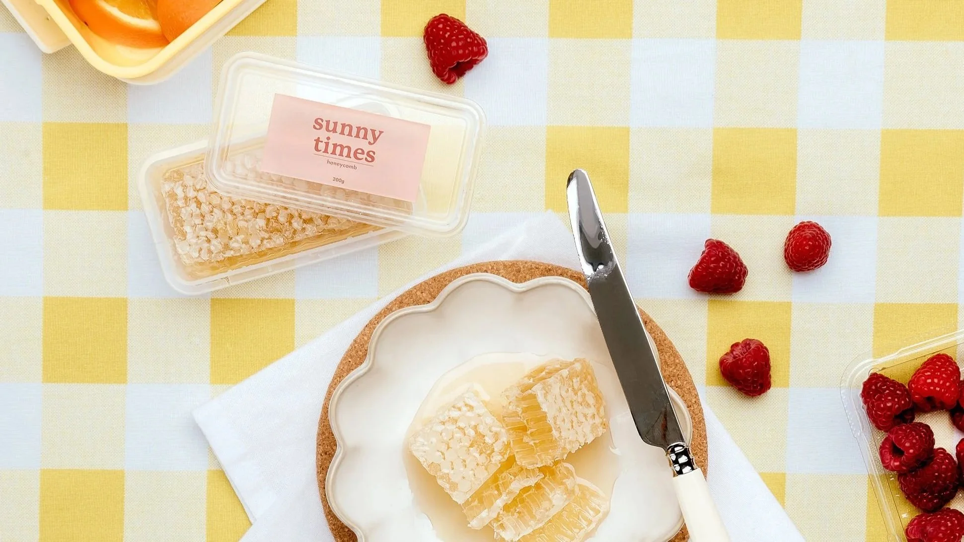 Raw honey harvested in Australia