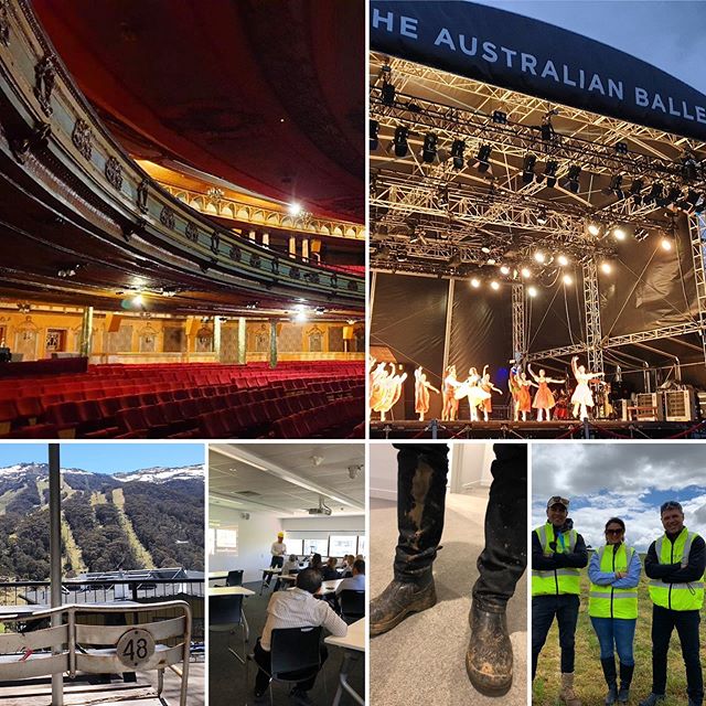 It&rsquo;s been a big couple of weeks for some of the team. Privileged to work across so many great locations. #balletunderthestars2019 #lardnerpark #theaustralianballet #safety #stormcells #mud #thredboresort #statetheatresydney #ecotraining #parram