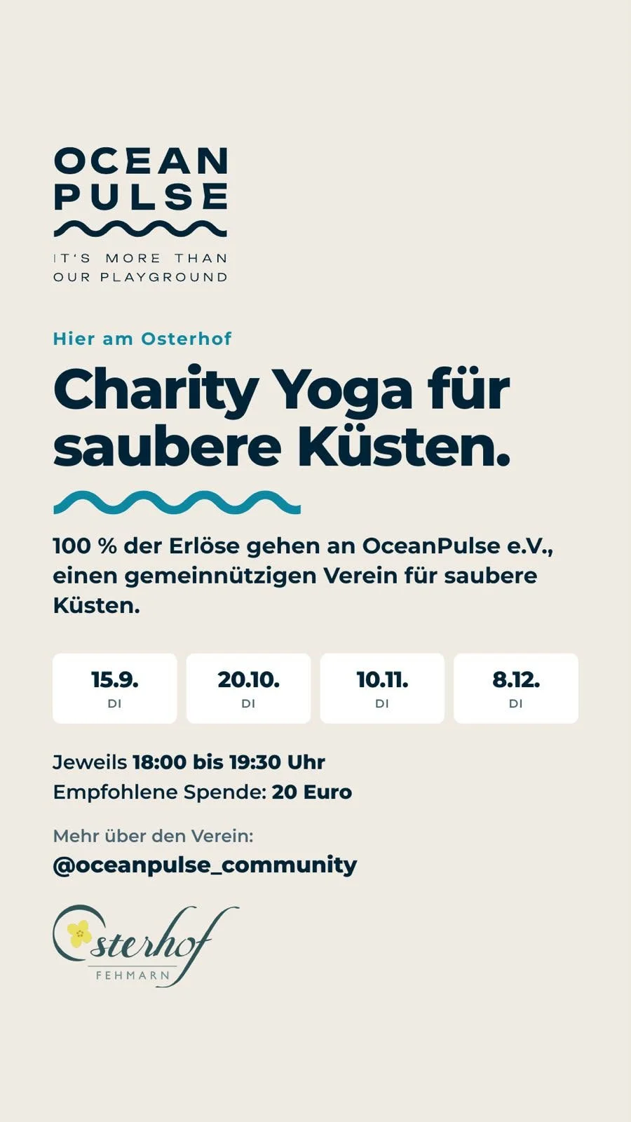 Ocean Pulse e.V.  X Osterhof Fehmarn 
