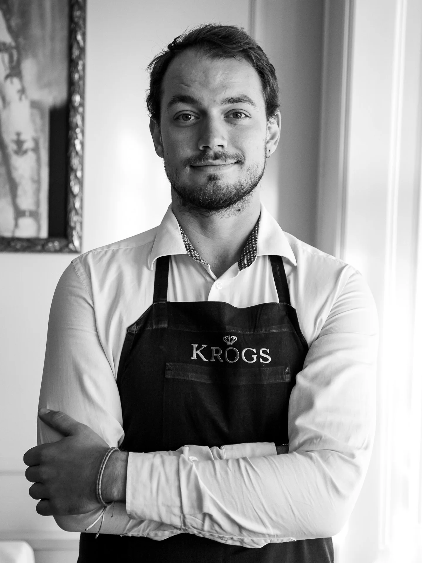 Meet Bjarke!
With his warm smile and attention to detail, Bjarke has quickly become a valued part of the Krogs team. His passion for great service ensures every guest leaves with a memorable experience.