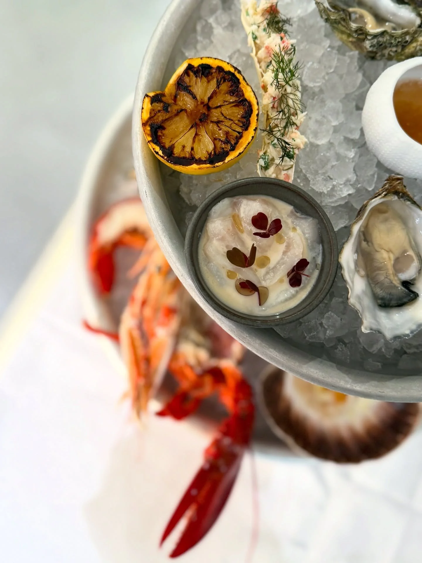 Holiday opening hours 💫 
Tomorrow, December 20th will be our last service before Christmas. We will be back:

Dec 27- Dinner
Dec 28- Lunch &amp; Dinner
Dec 29- Lunch &amp; Dinner
Dec 31- Pick-up for NYE Shellfish Plateau

Returning January 8, where 