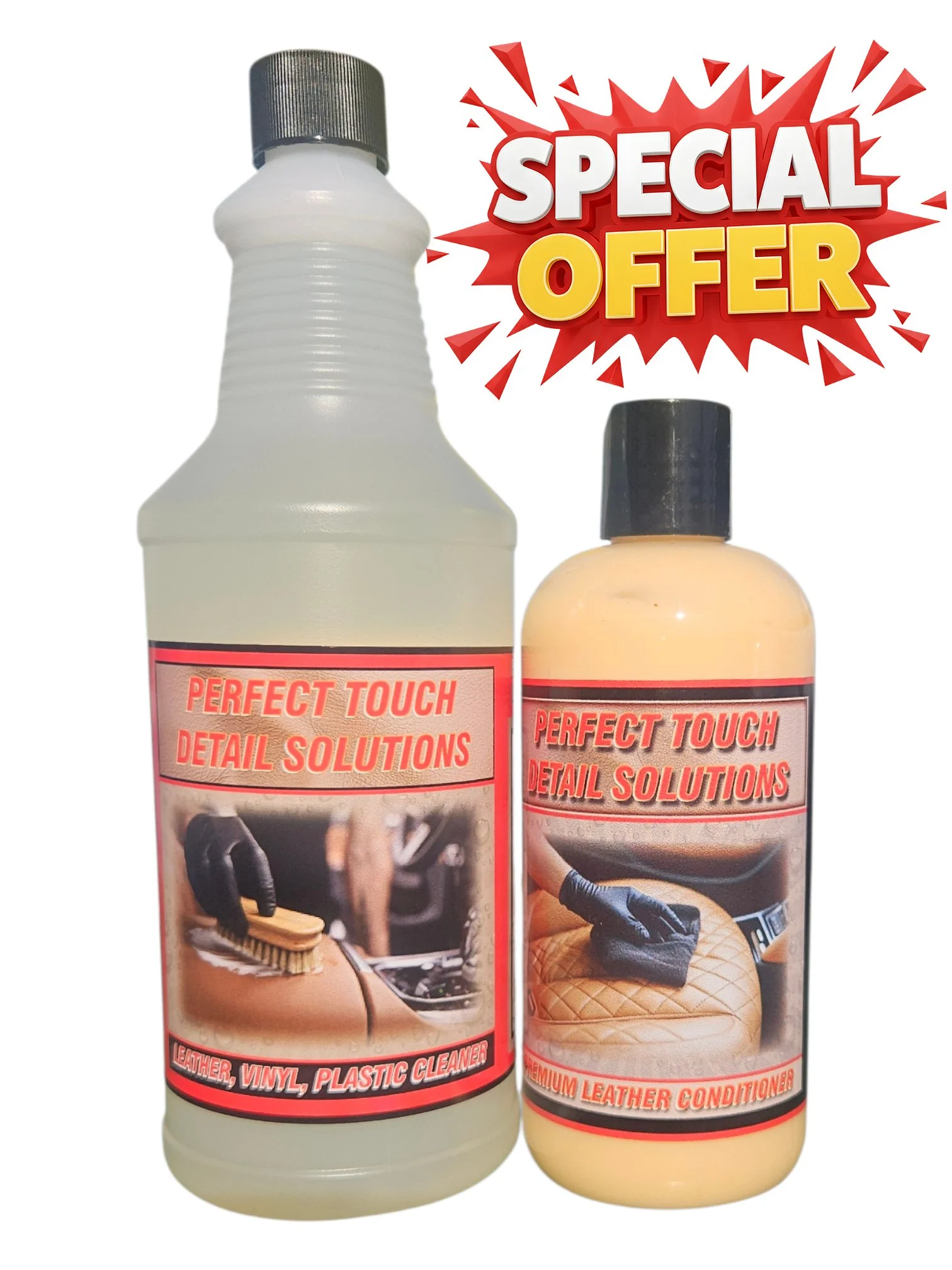 Premium Leather Cleaner + Conditioner