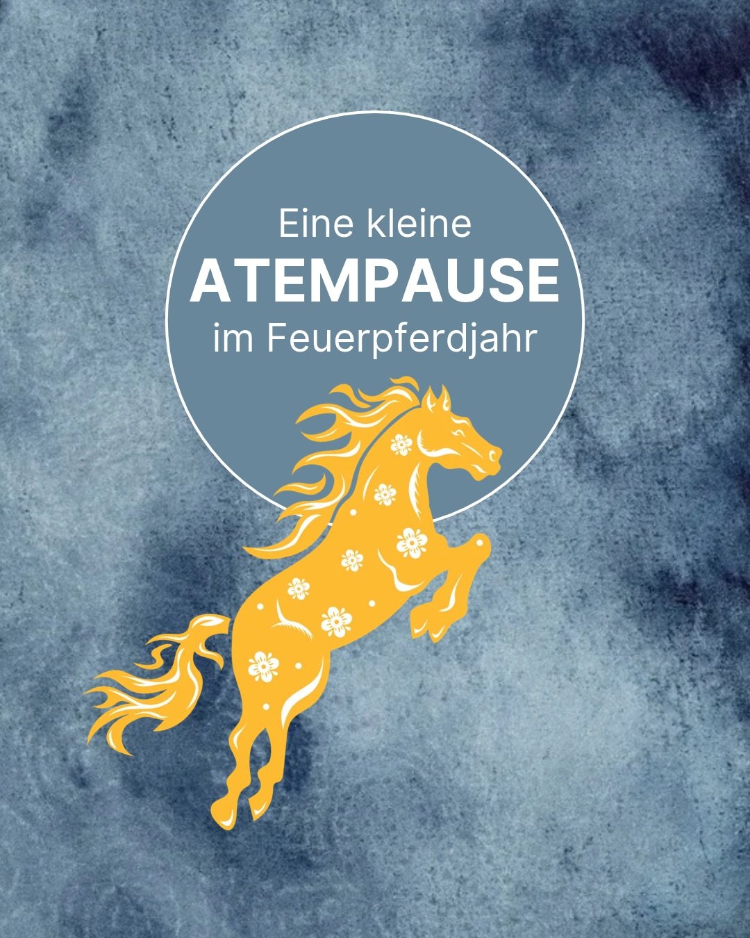 Atempause im Feuerpferdjahr