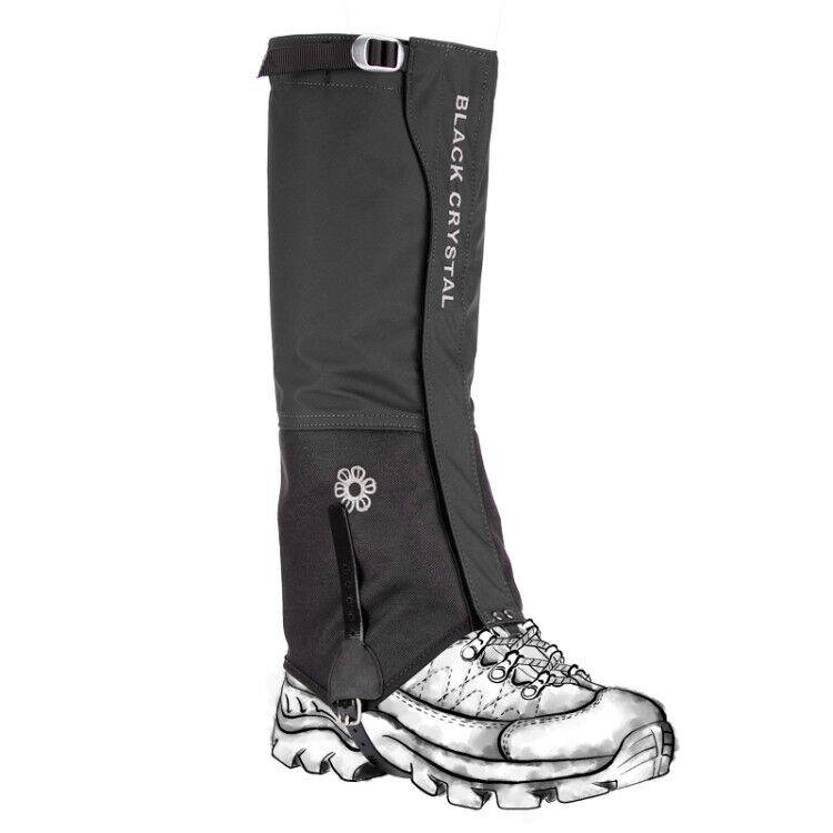 Black Crystal Gaiters — OC Clothing Co