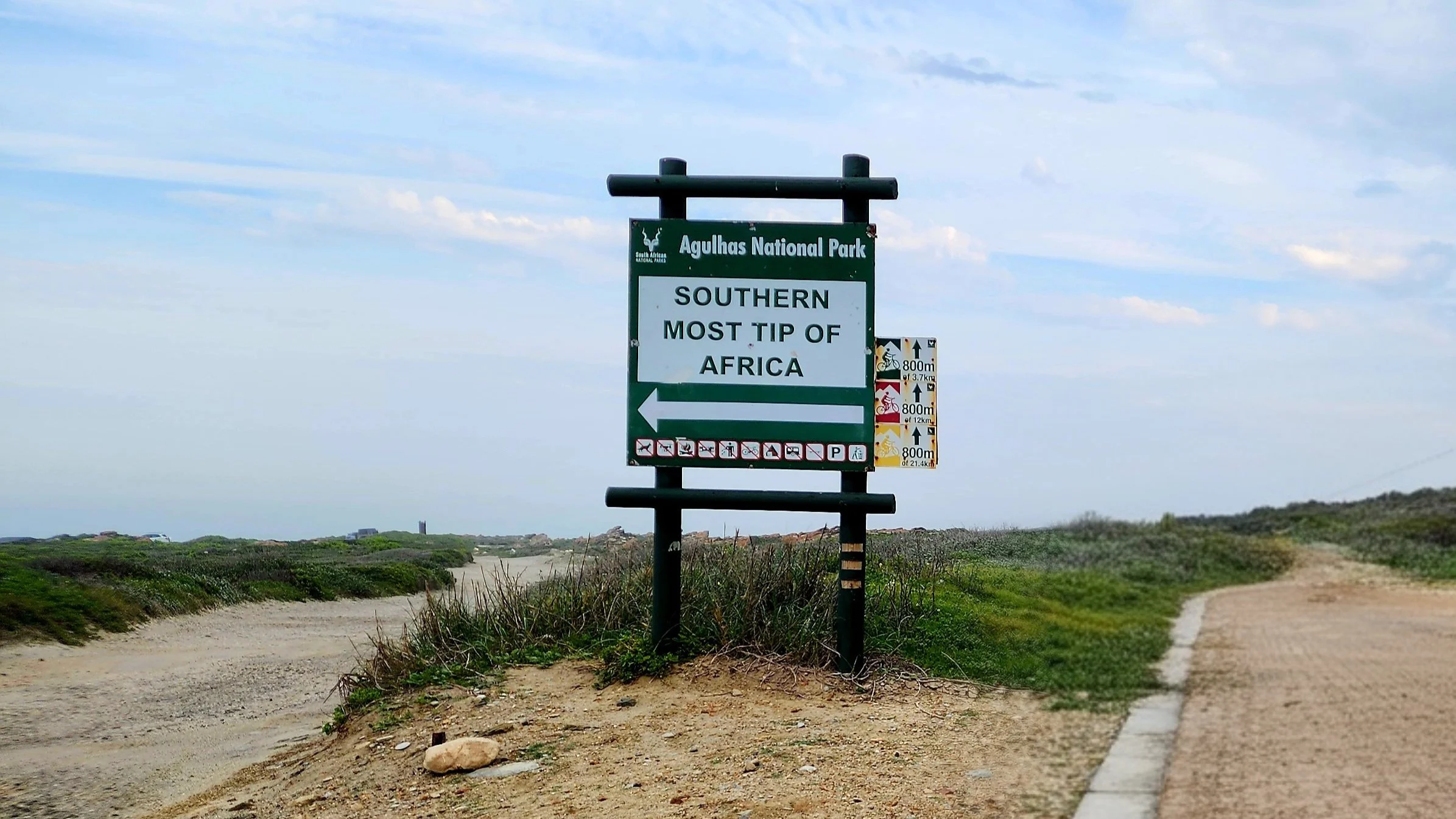 Cape Agulhas South Africa sign