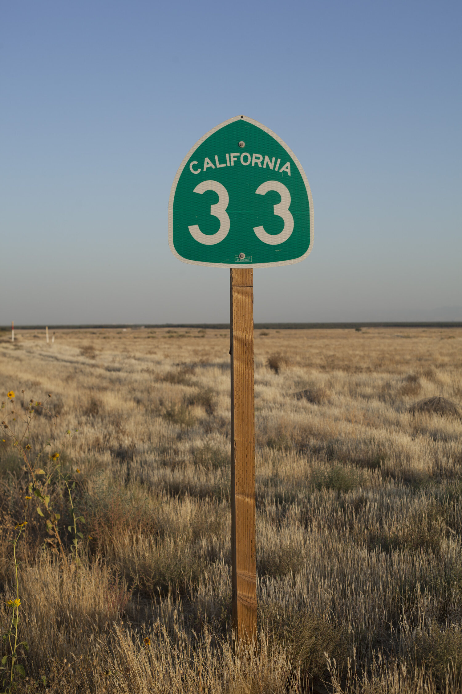 california 33 sign