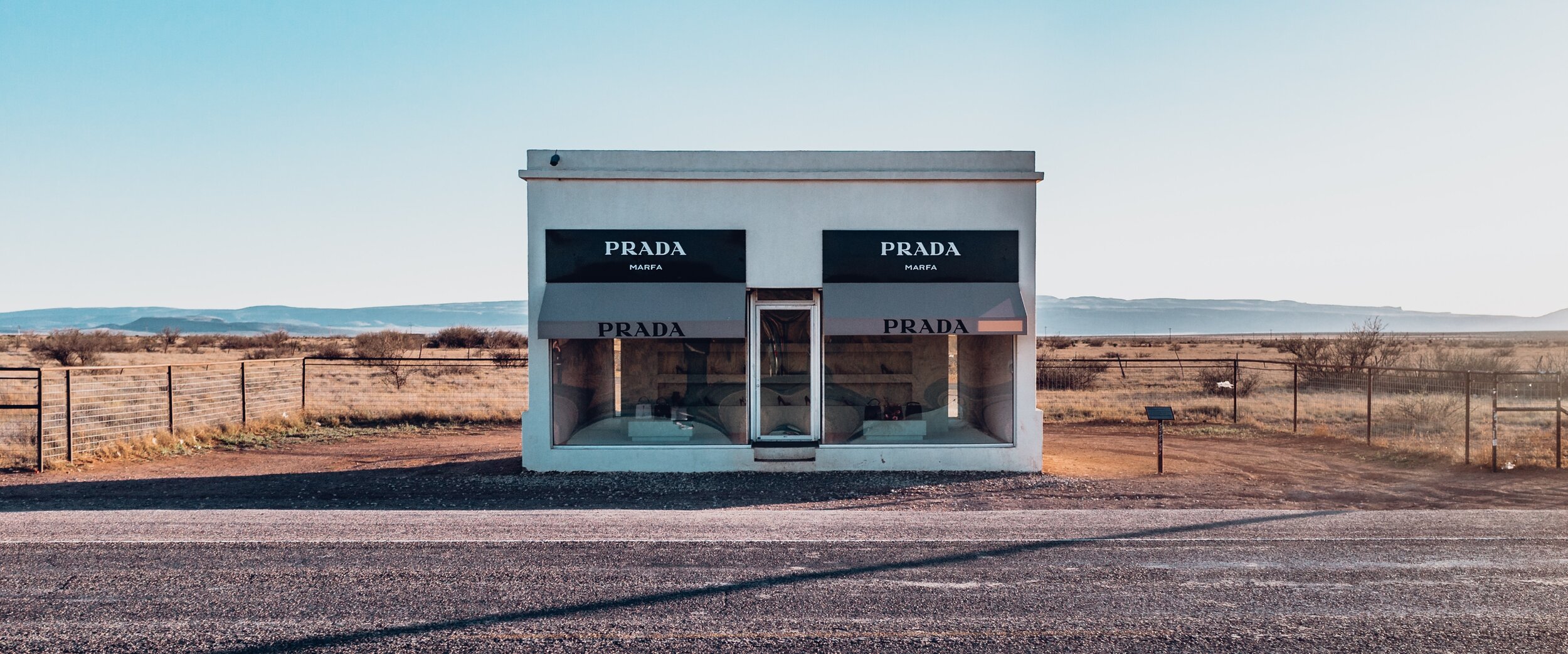 Prada Desert Store, Marfa, Texas, USA — Detour